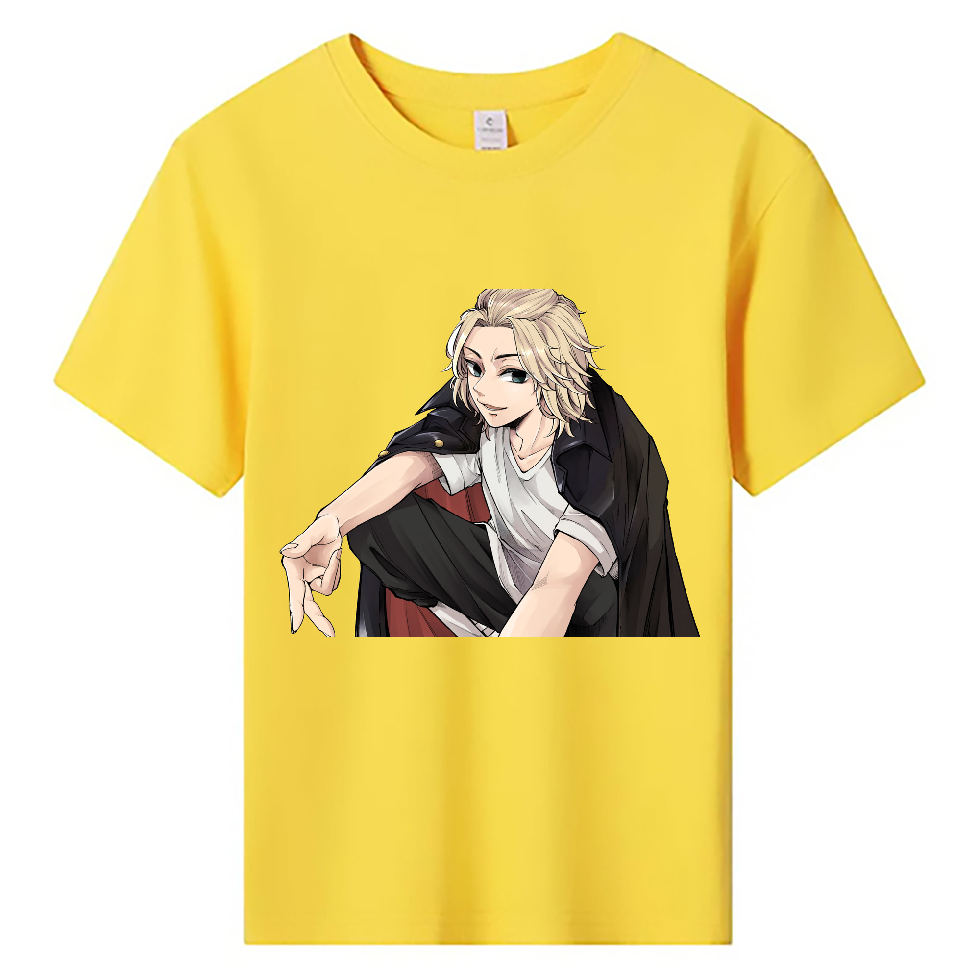 （画像用） 東京リベンジャーズ Tokyo Revengers 綿100％キッズTシャツ（フロントプリント）