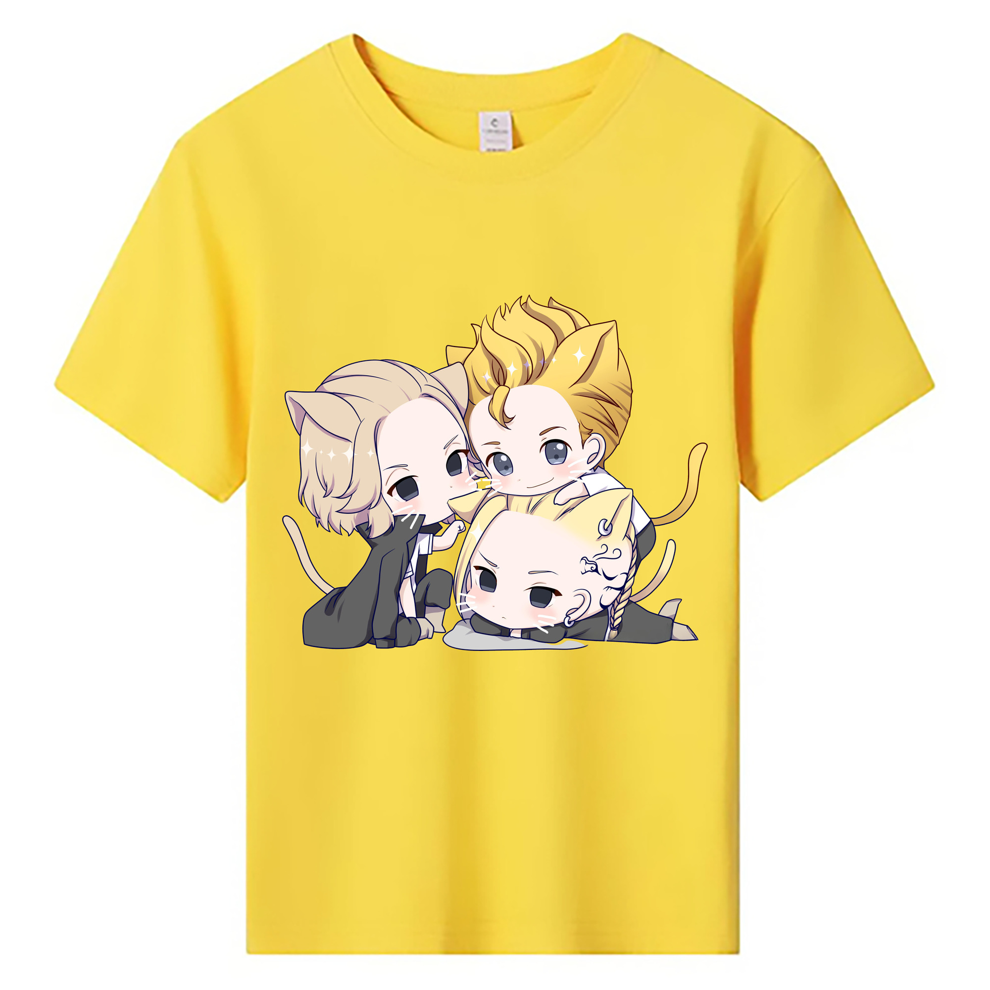 （画像用） 東京リベンジャーズ Tokyo Revengers 綿100％キッズTシャツ（フロントプリント）