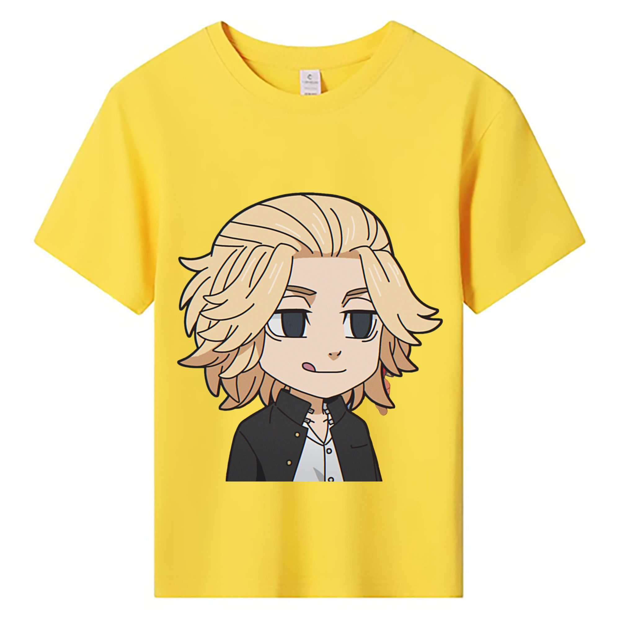 （画像用） 東京リベンジャーズ Tokyo Revengers 綿100％キッズTシャツ（フロントプリント）