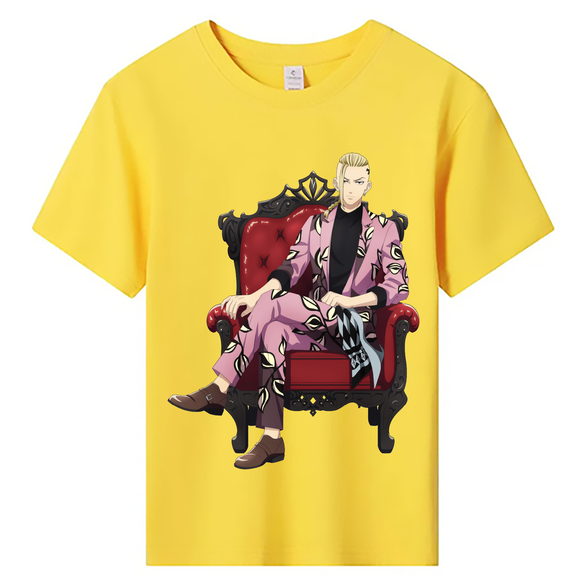 （画像用） 東京リベンジャーズ Tokyo Revengers 綿100％キッズTシャツ（フロントプリント）
