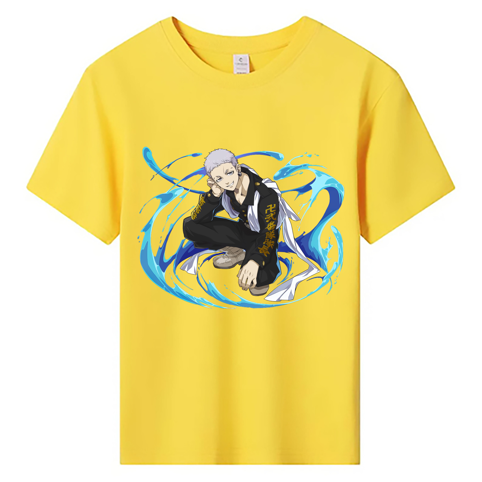 （画像用） 東京リベンジャーズ Tokyo Revengers 綿100％キッズTシャツ（フロントプリント）