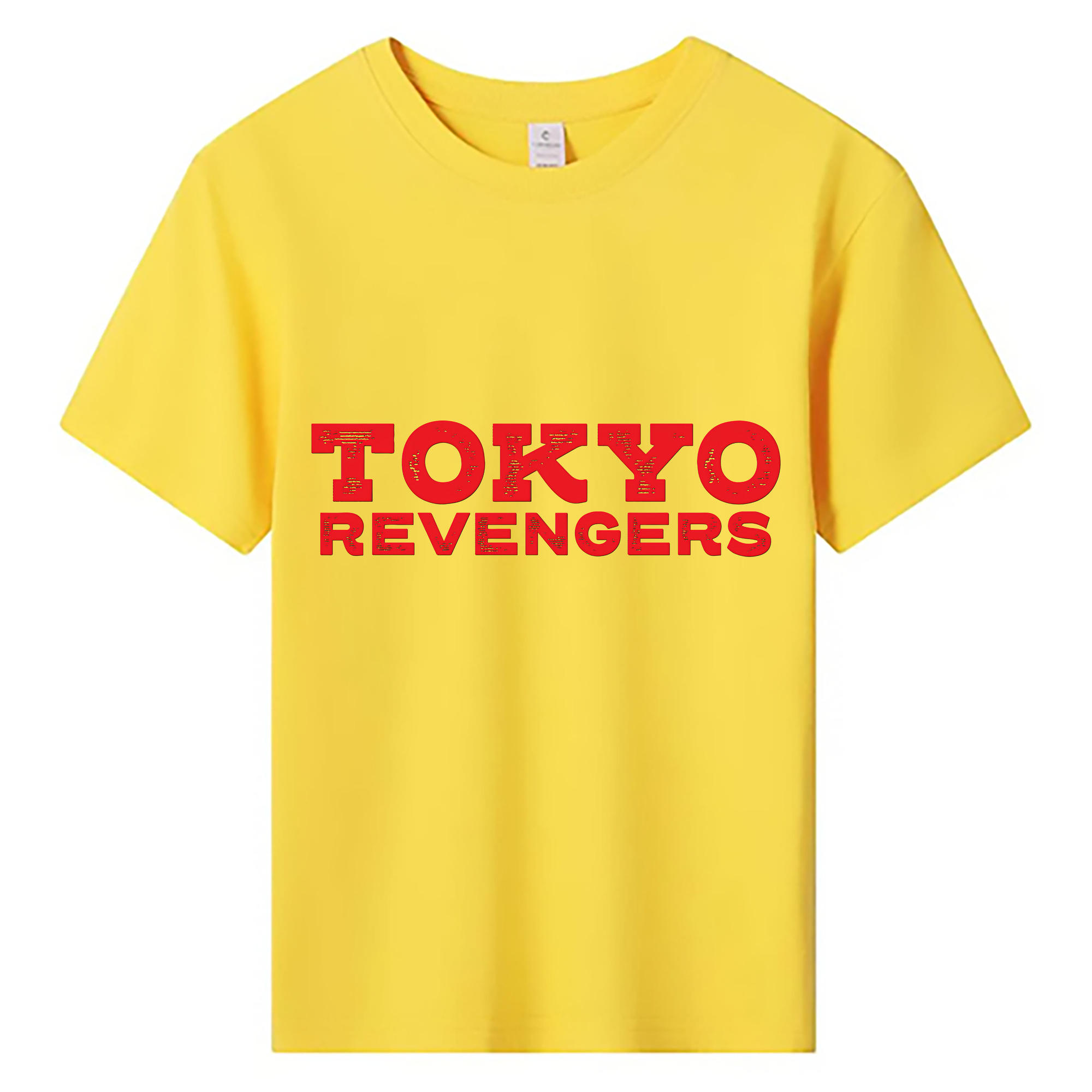 （画像用） 東京リベンジャーズ Tokyo Revengers 綿100％キッズTシャツ（フロントプリント）