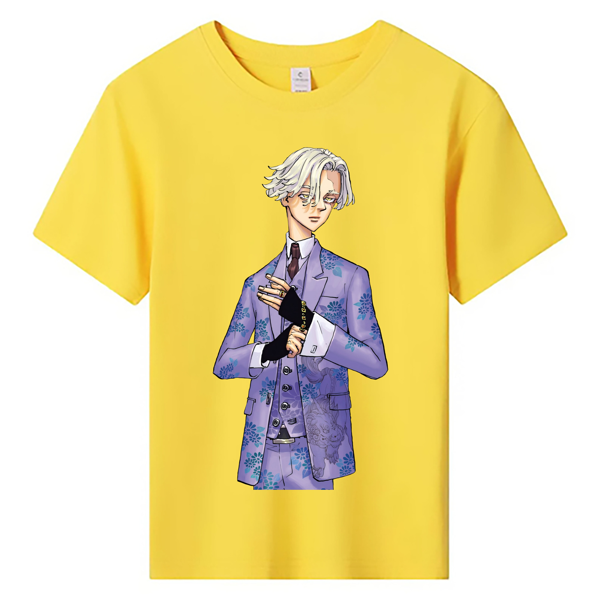 （画像用） 東京リベンジャーズ Tokyo Revengers 綿100％キッズTシャツ（フロントプリント）