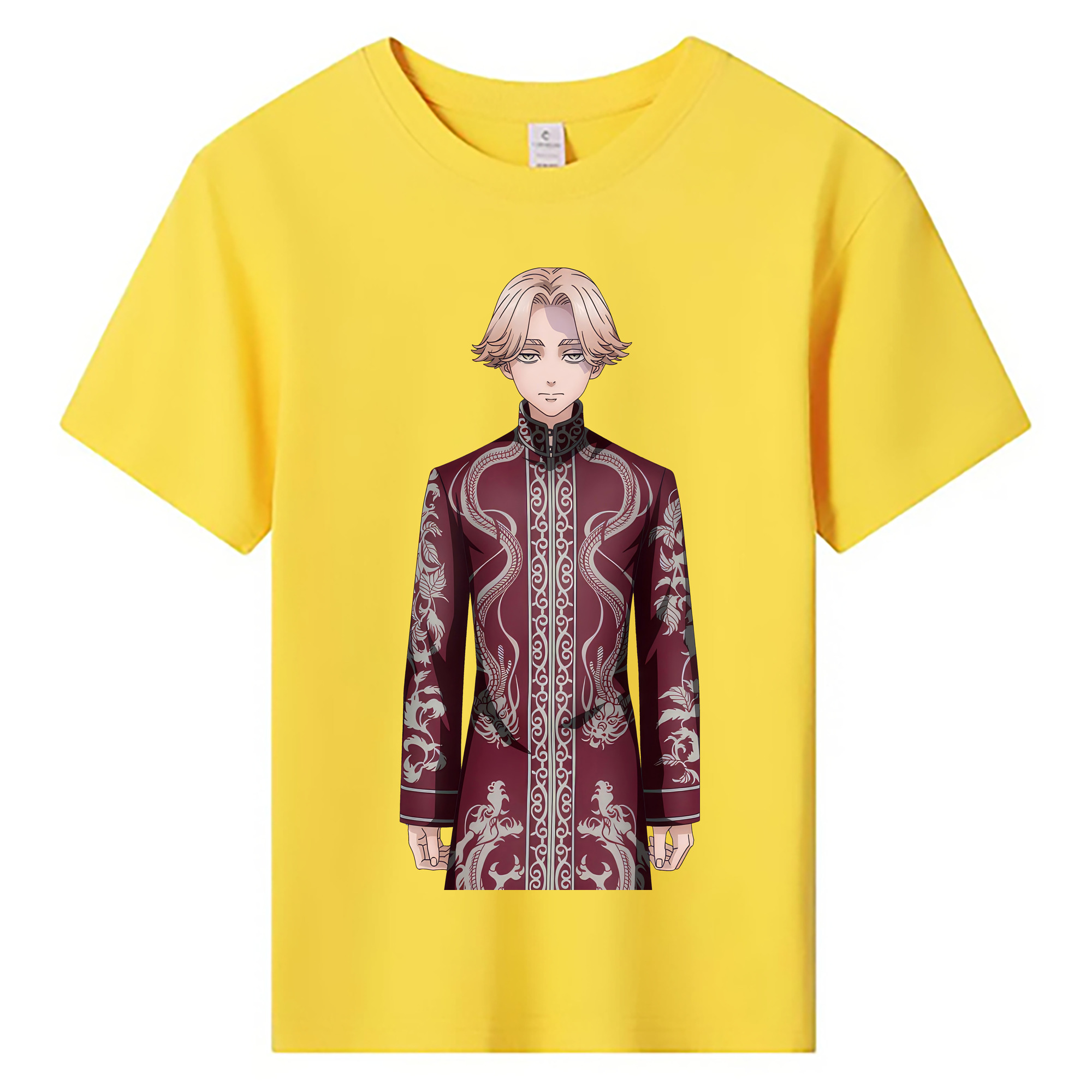 （画像用） 東京リベンジャーズ Tokyo Revengers 綿100％キッズTシャツ（フロントプリント）