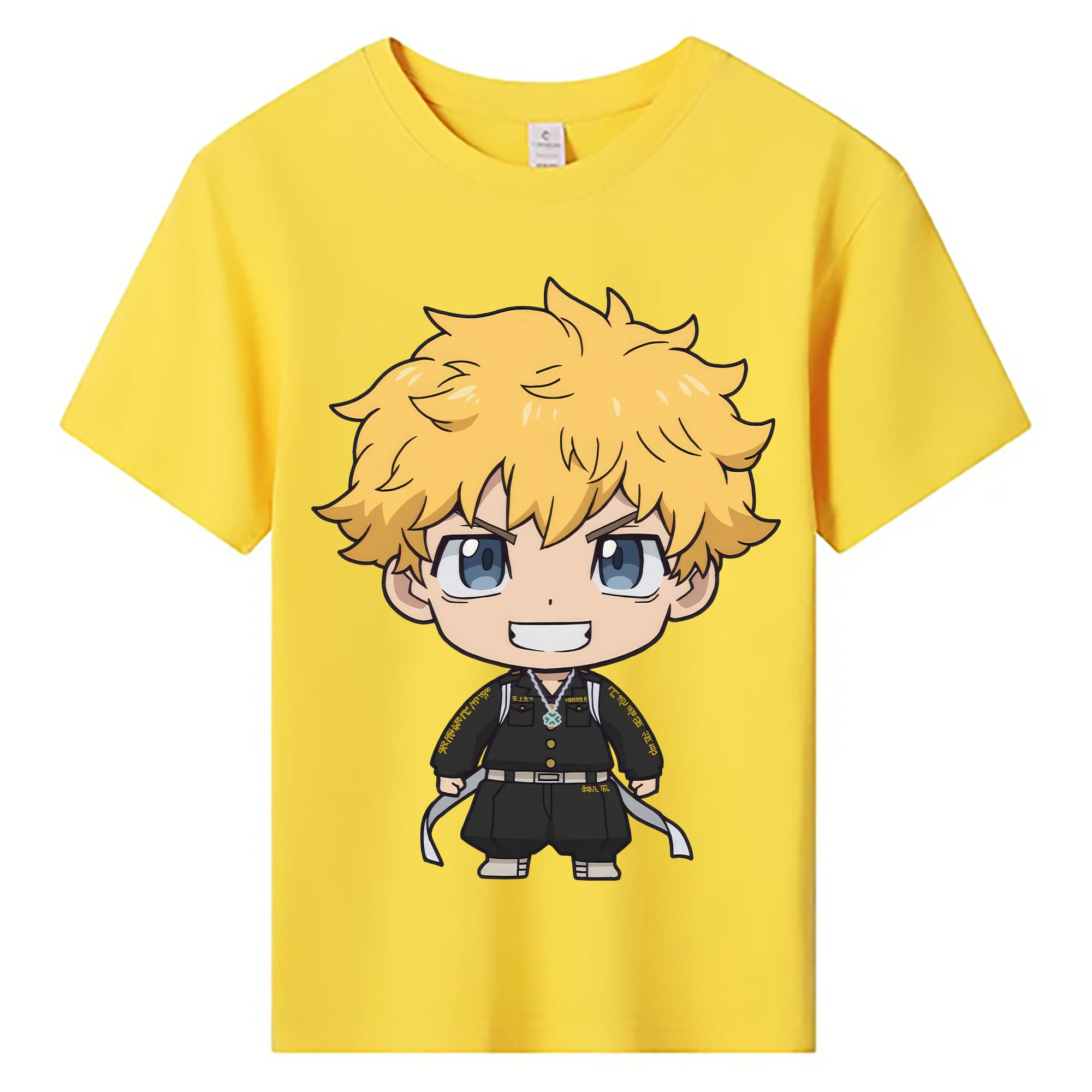 （画像用） 東京リベンジャーズ Tokyo Revengers 綿100％キッズTシャツ（フロントプリント）