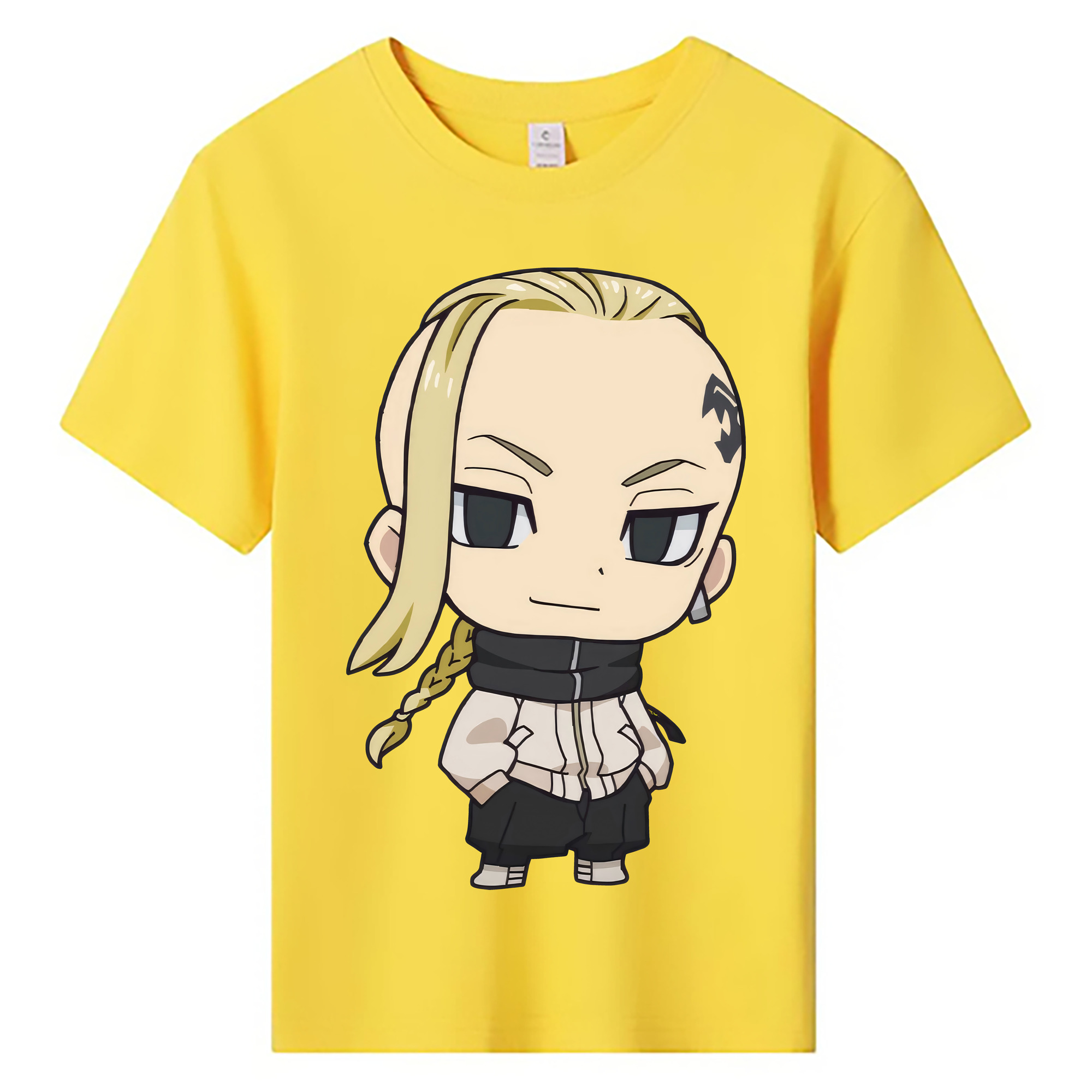 （画像用） 東京リベンジャーズ Tokyo Revengers 綿100％キッズTシャツ（フロントプリント）