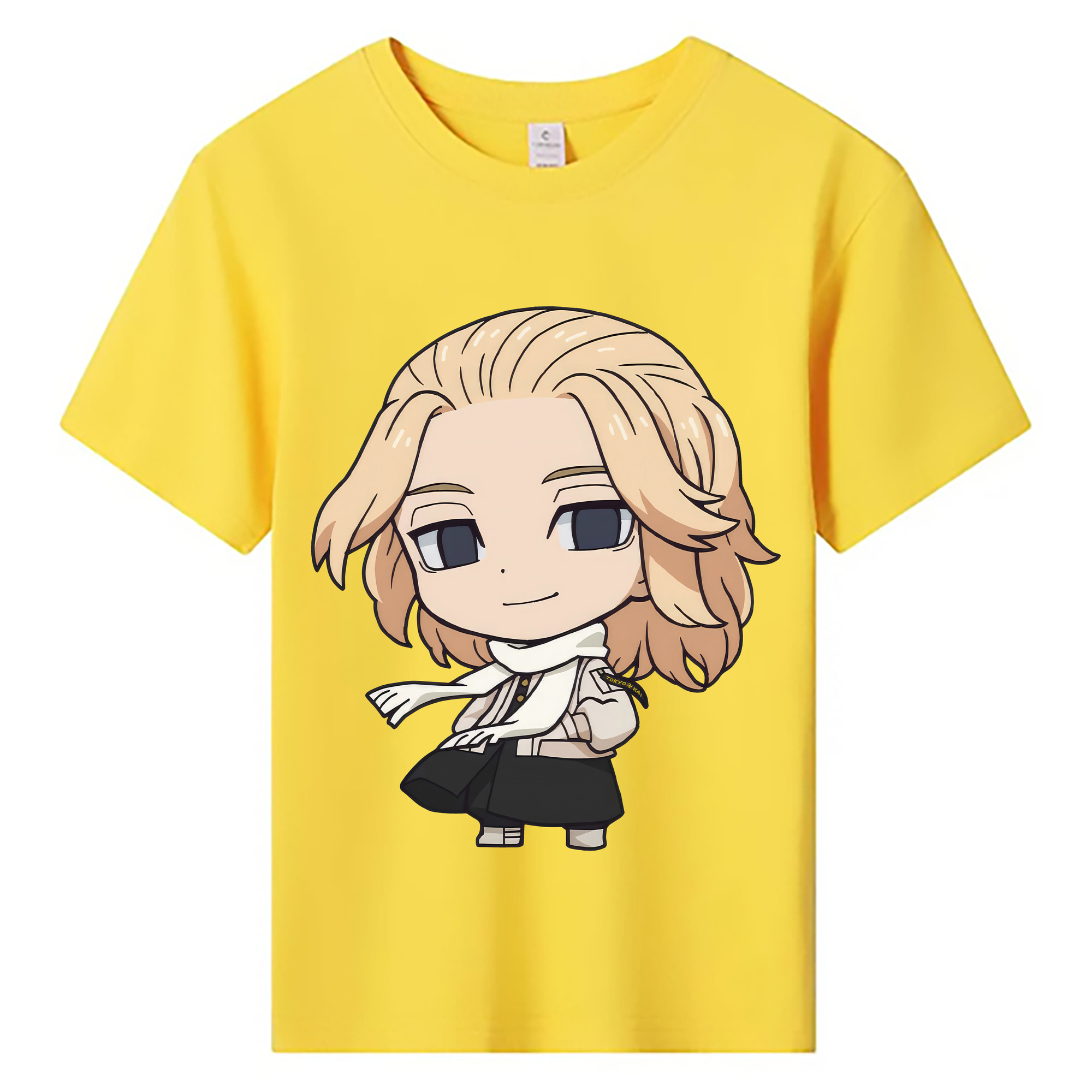 （画像用） 東京リベンジャーズ Tokyo Revengers 綿100％キッズTシャツ（フロントプリント）