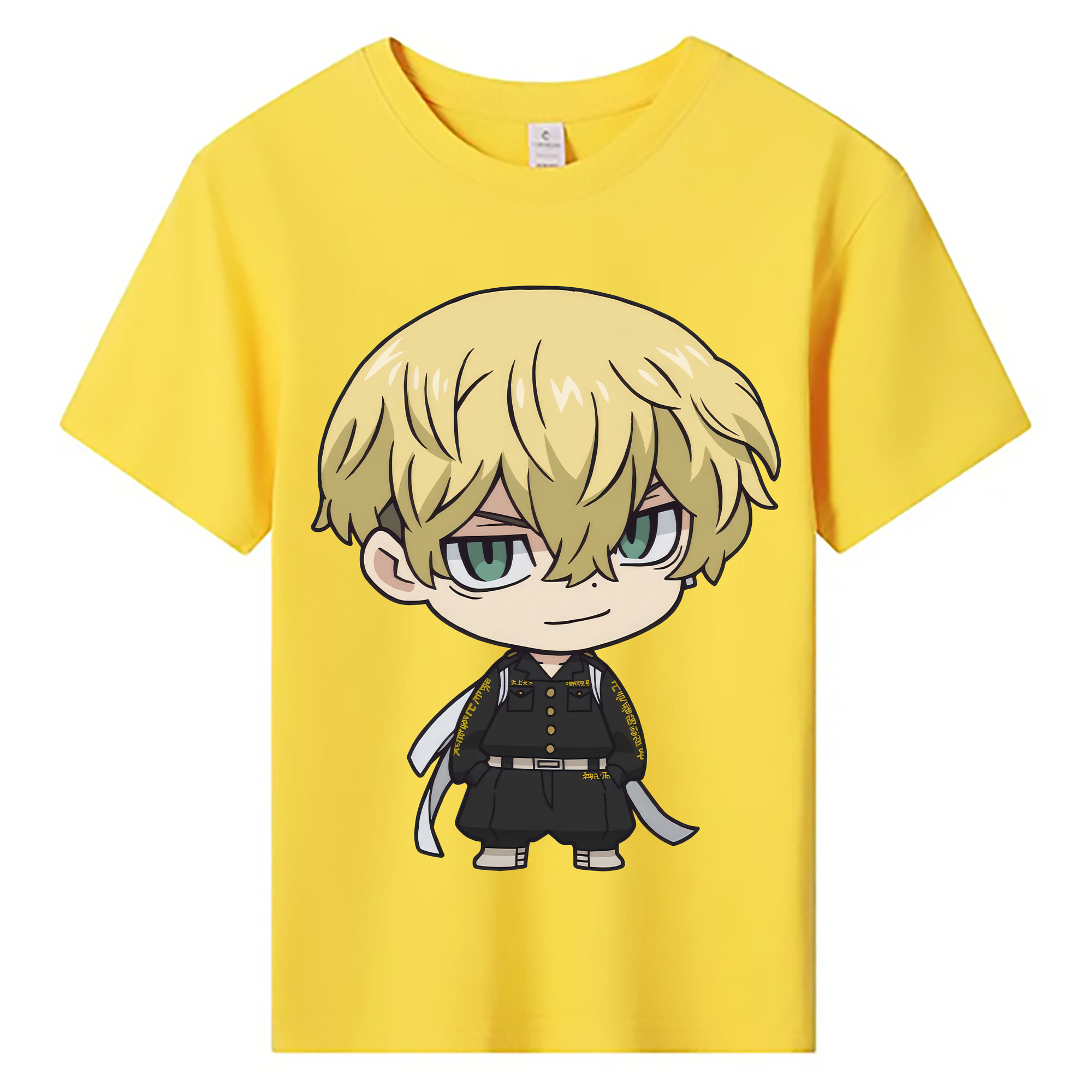 （画像用） 東京リベンジャーズ Tokyo Revengers 綿100％キッズTシャツ（フロントプリント）