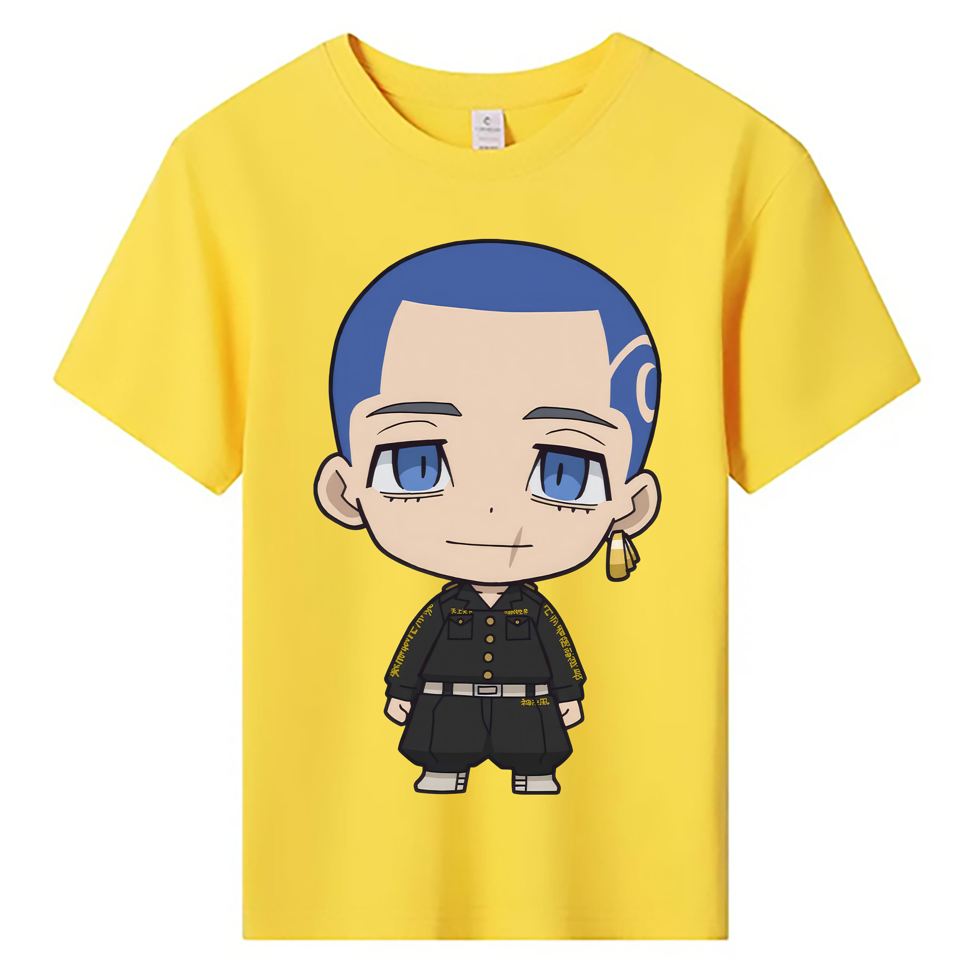 （画像用） 東京リベンジャーズ Tokyo Revengers 綿100％キッズTシャツ（フロントプリント）