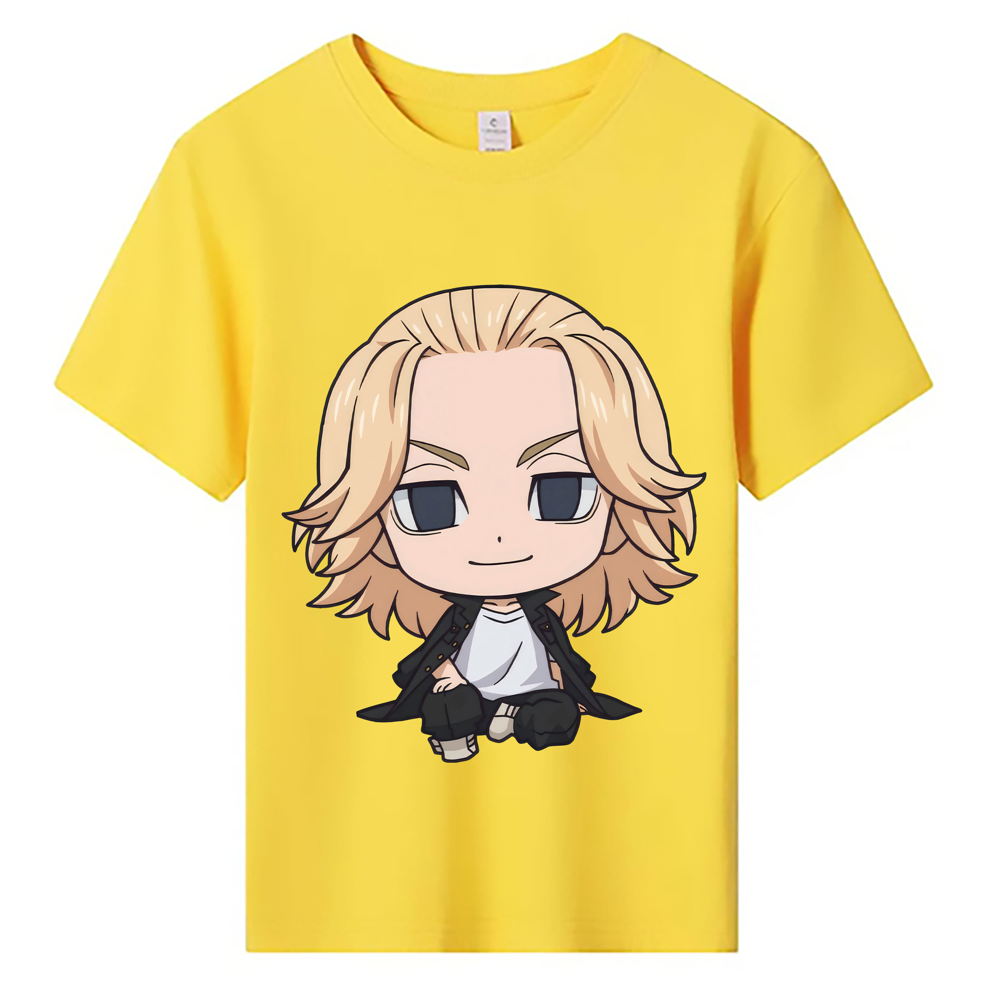 （画像用） 東京リベンジャーズ Tokyo Revengers 綿100％キッズTシャツ（フロントプリント）