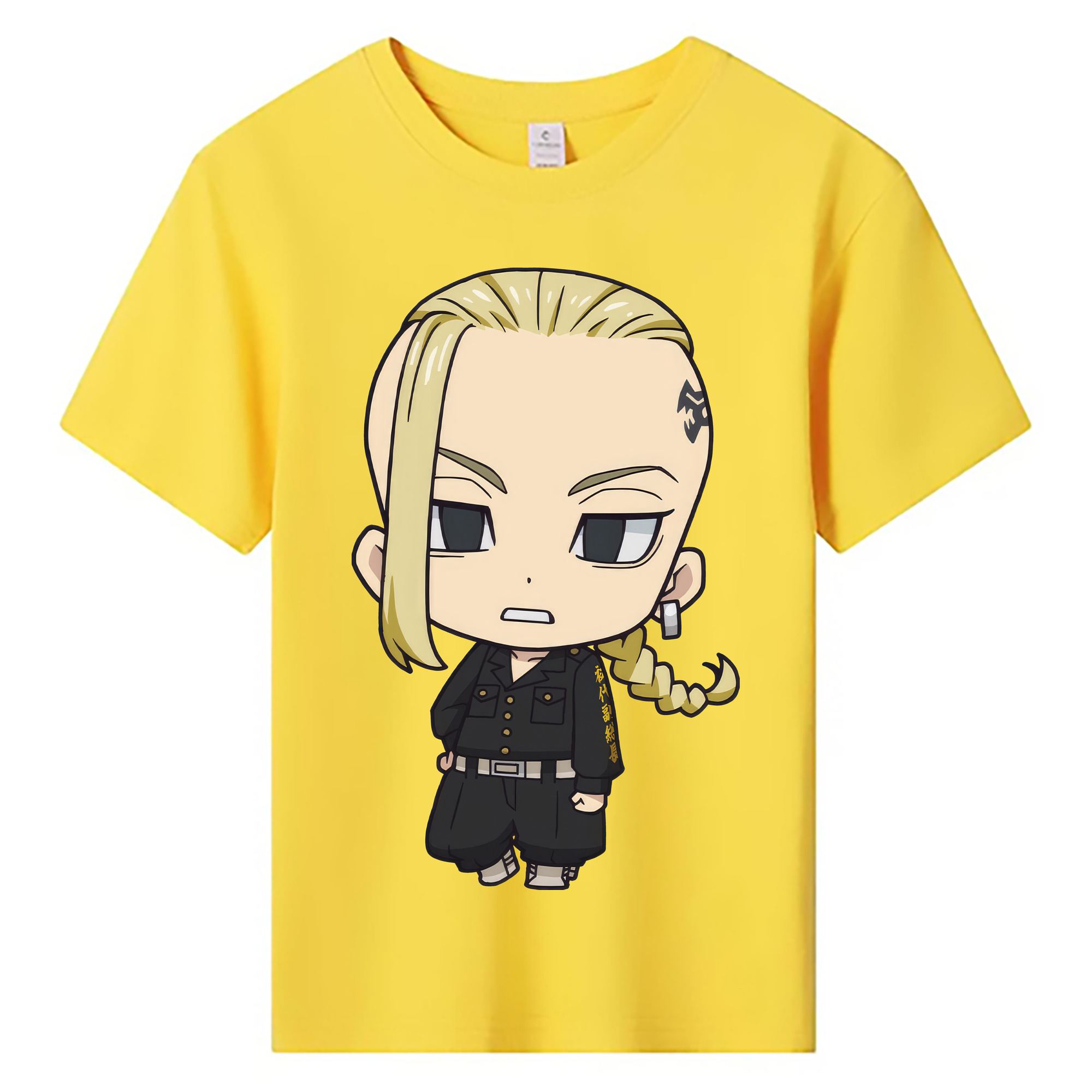 （画像用） 東京リベンジャーズ Tokyo Revengers 綿100％キッズTシャツ（フロントプリント）