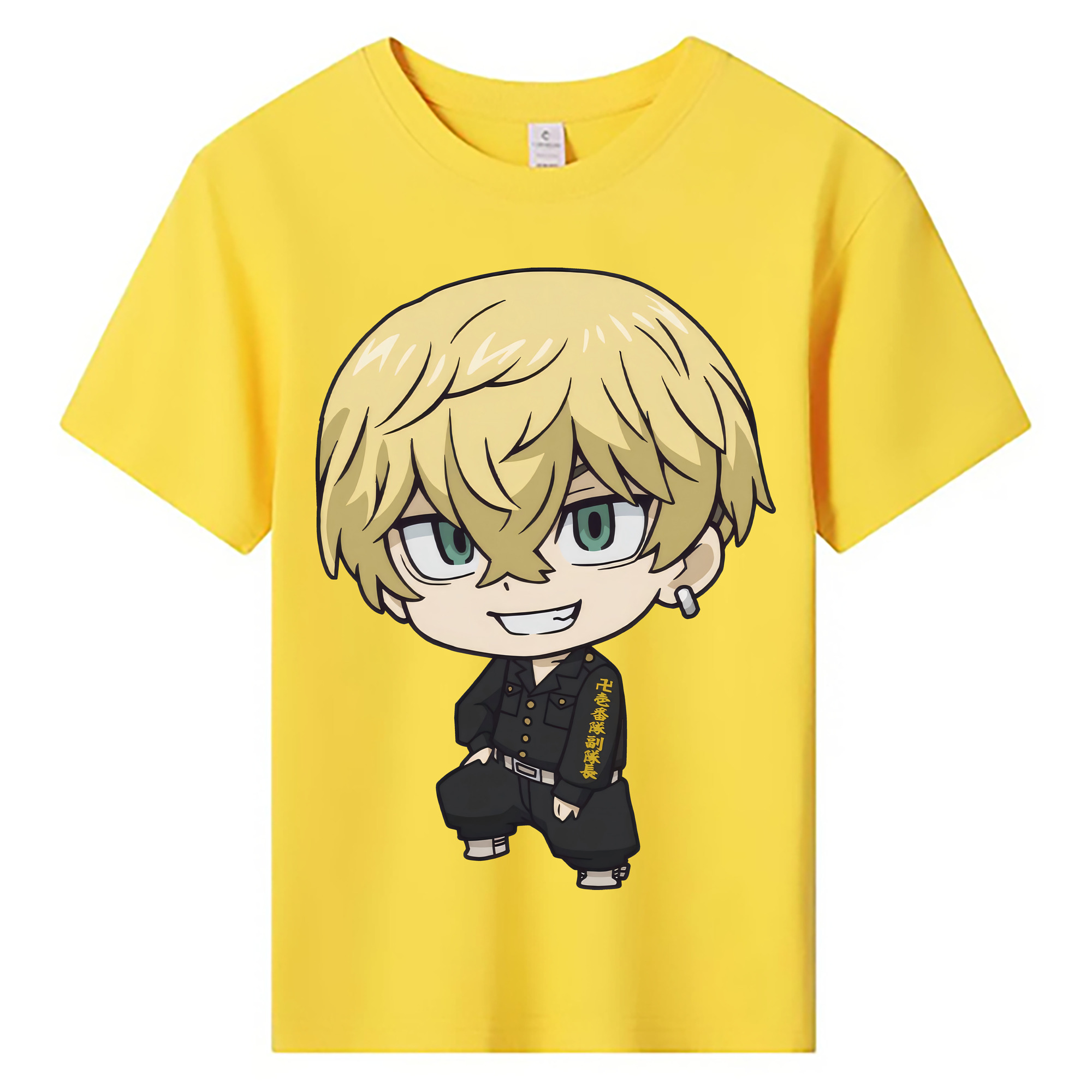 （画像用） 東京リベンジャーズ Tokyo Revengers 綿100％キッズTシャツ（フロントプリント）