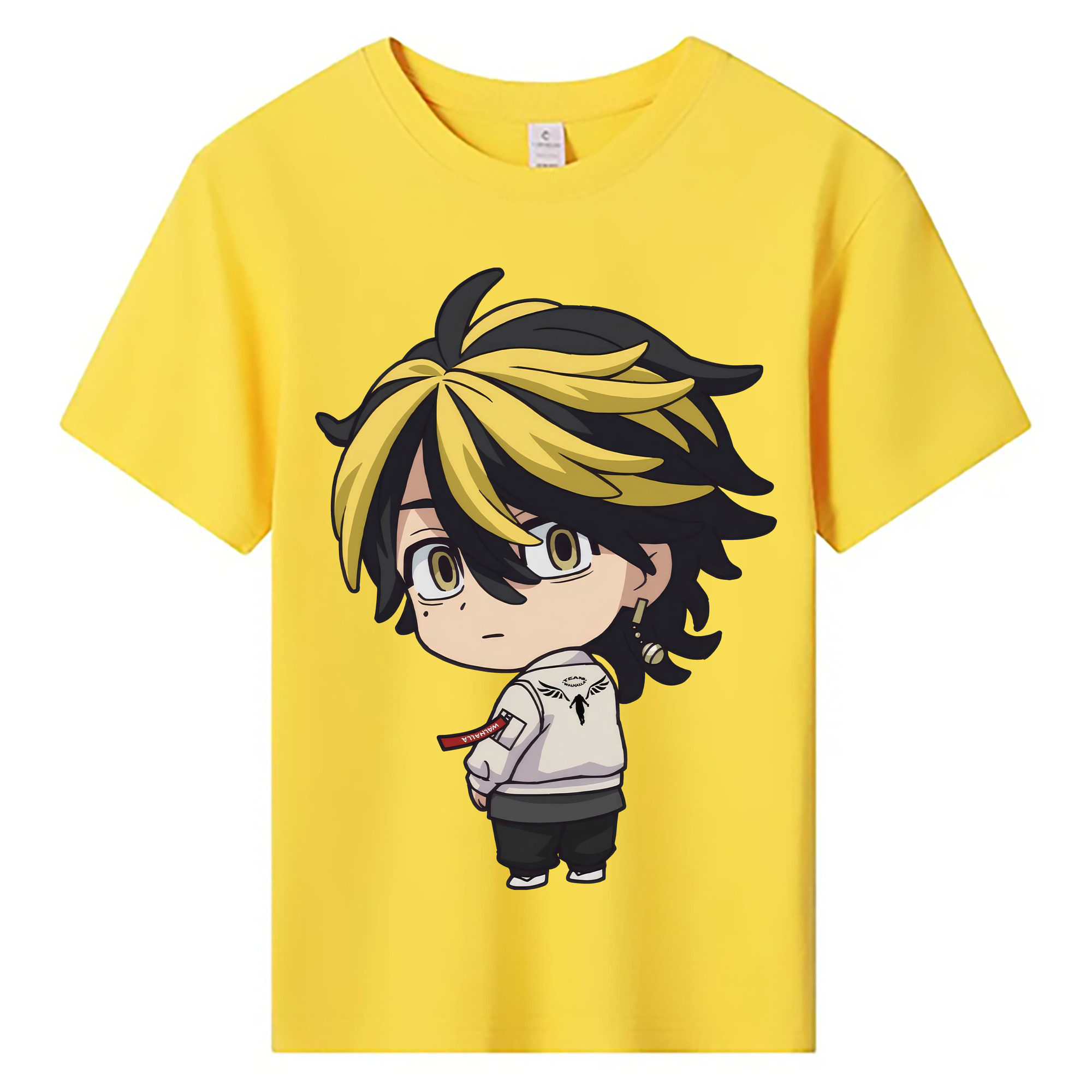 （画像用） 東京リベンジャーズ Tokyo Revengers 綿100％キッズTシャツ（フロントプリント）