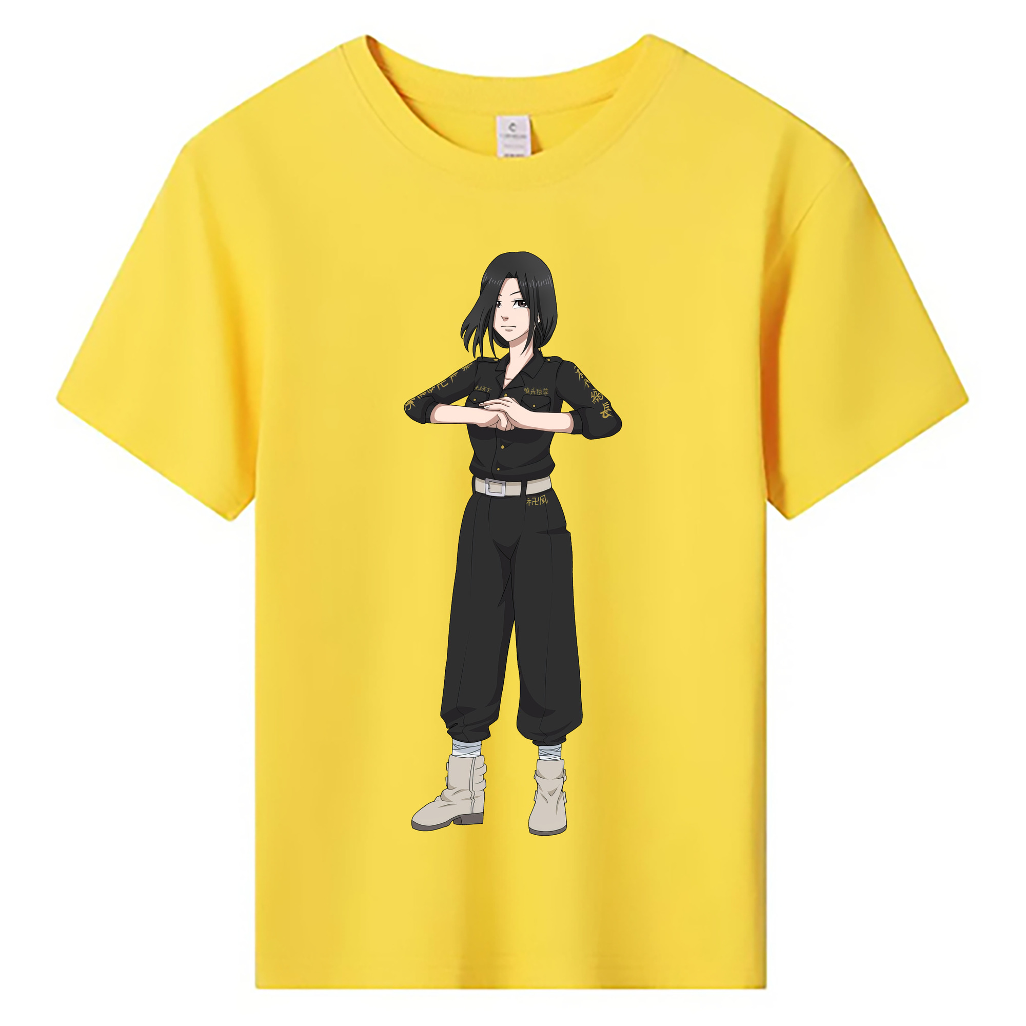 （画像用） 東京リベンジャーズ Tokyo Revengers 綿100％キッズTシャツ（フロントプリント）