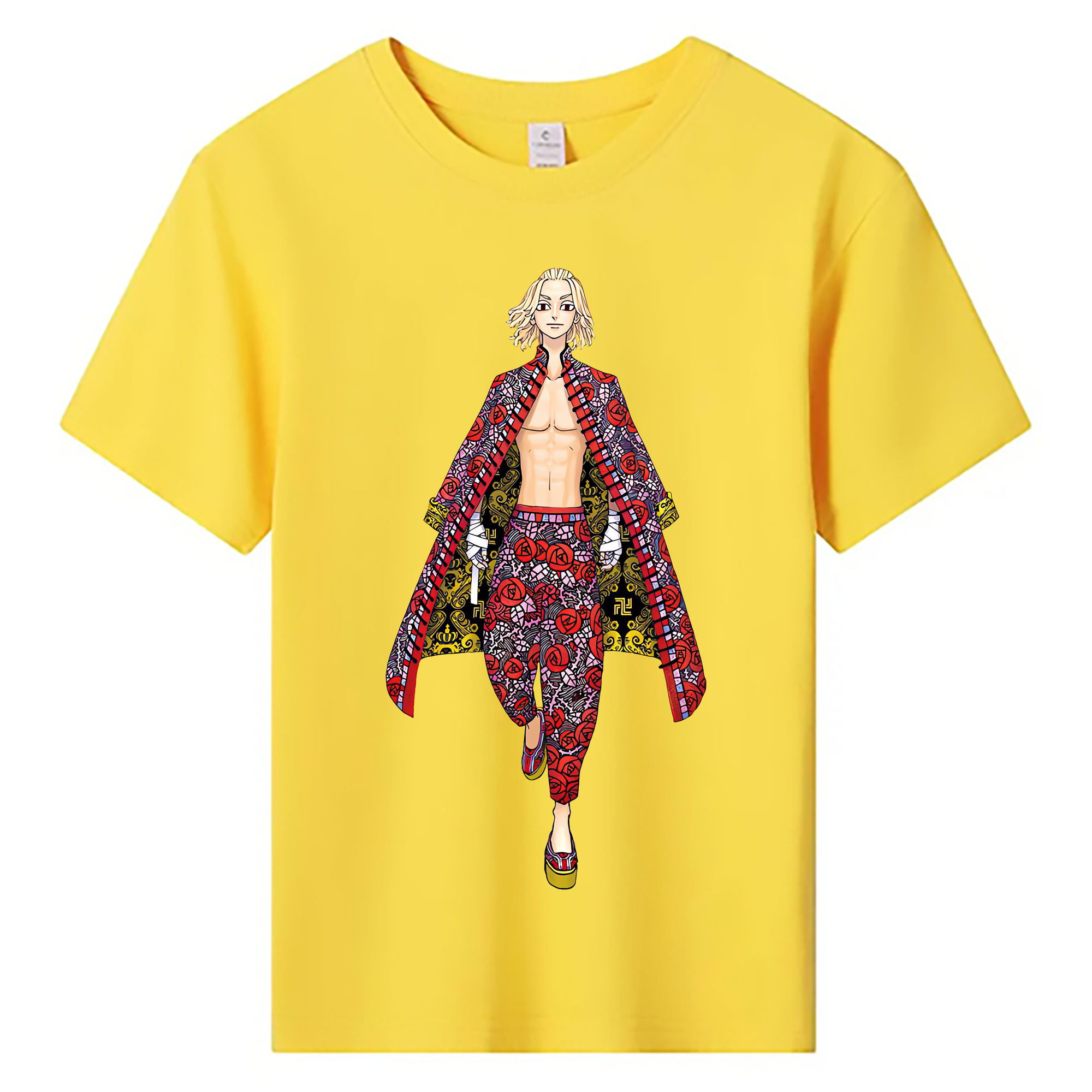 （画像用） 東京リベンジャーズ Tokyo Revengers 綿100％キッズTシャツ（フロントプリント）
