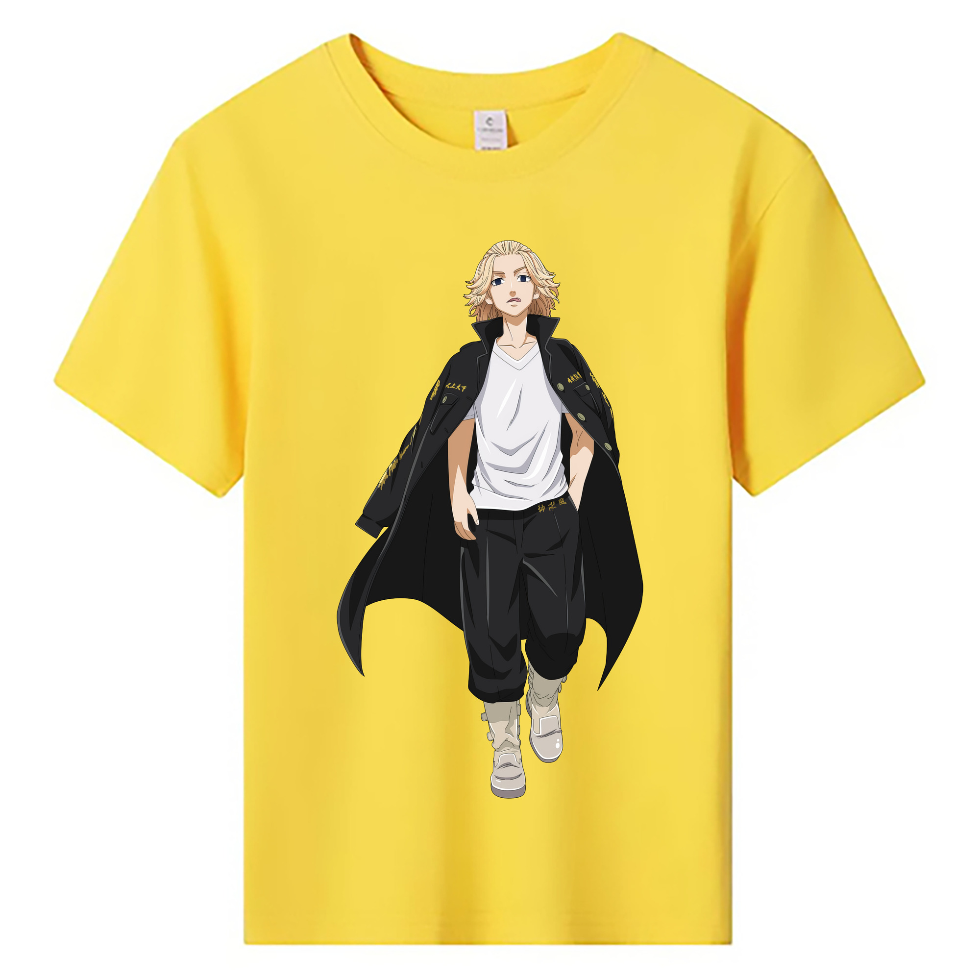 （画像用） 東京リベンジャーズ Tokyo Revengers 綿100％キッズTシャツ（フロントプリント）