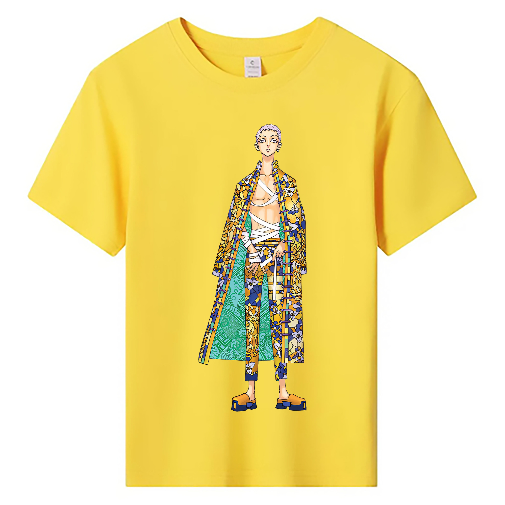 （画像用） 東京リベンジャーズ Tokyo Revengers 綿100％キッズTシャツ（フロントプリント）