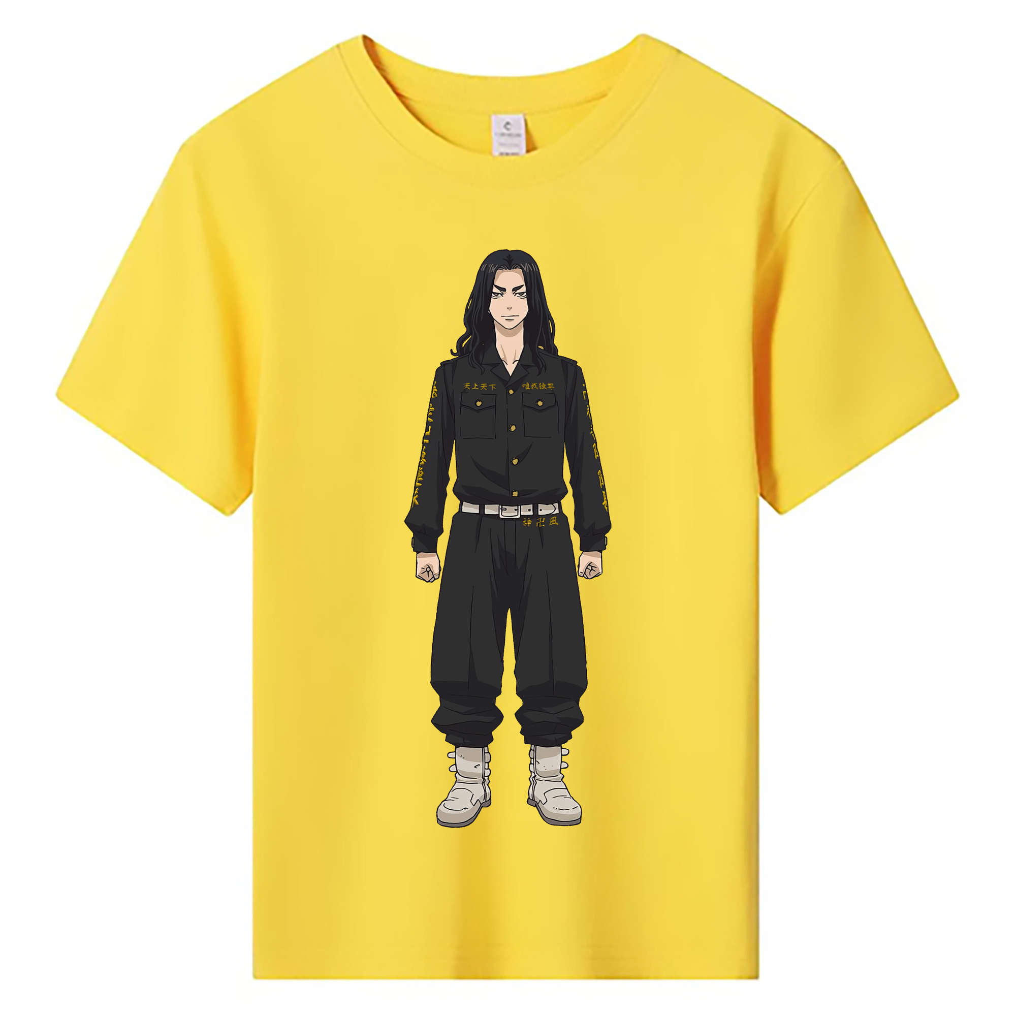 （画像用） 東京リベンジャーズ Tokyo Revengers 綿100％キッズTシャツ（フロントプリント）