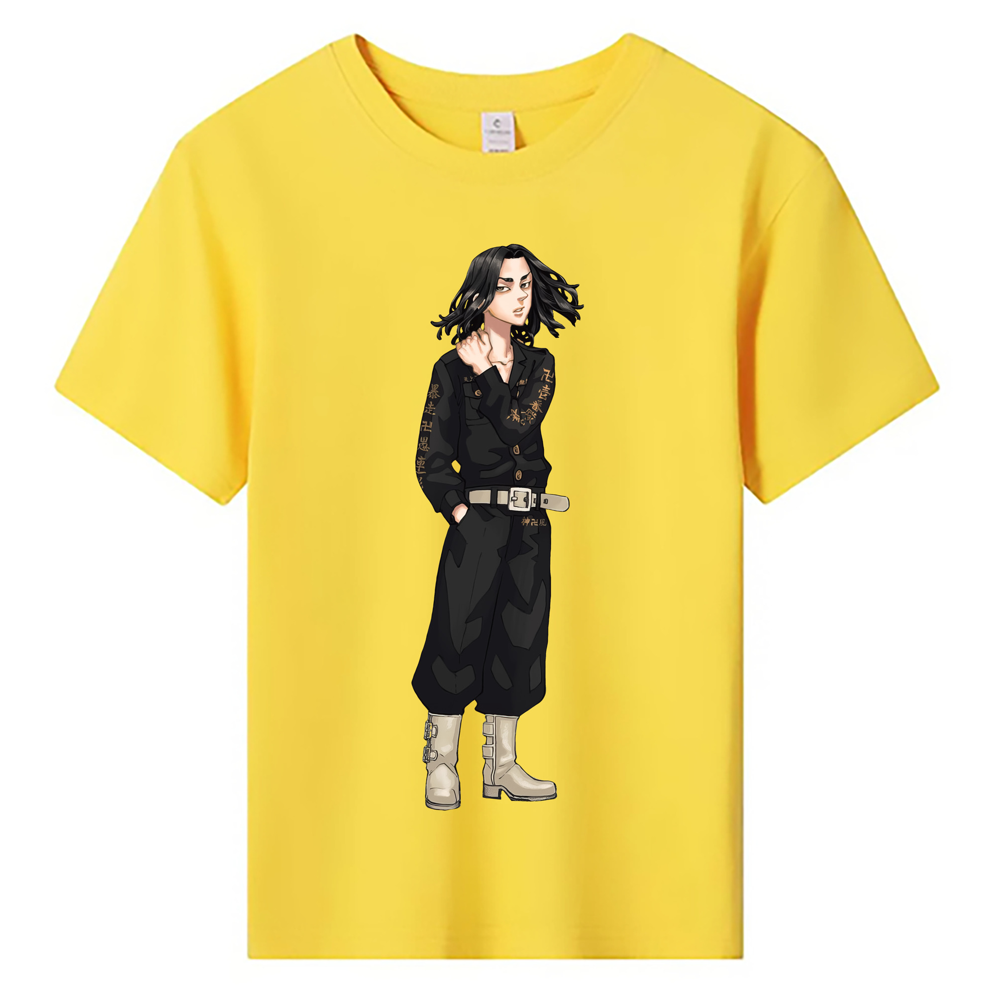 （画像用） 東京リベンジャーズ Tokyo Revengers 綿100％キッズTシャツ（フロントプリント）