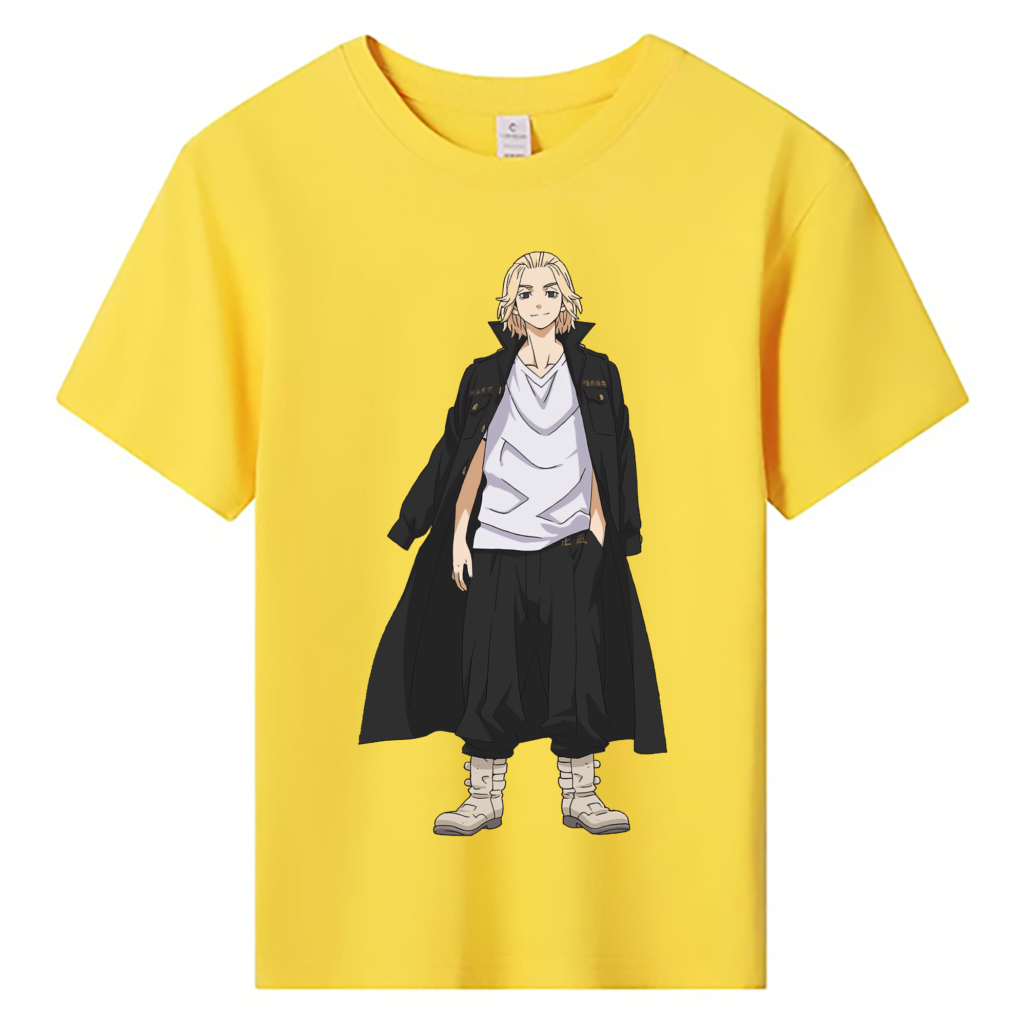 （画像用） 東京リベンジャーズ Tokyo Revengers 綿100％キッズTシャツ（フロントプリント）