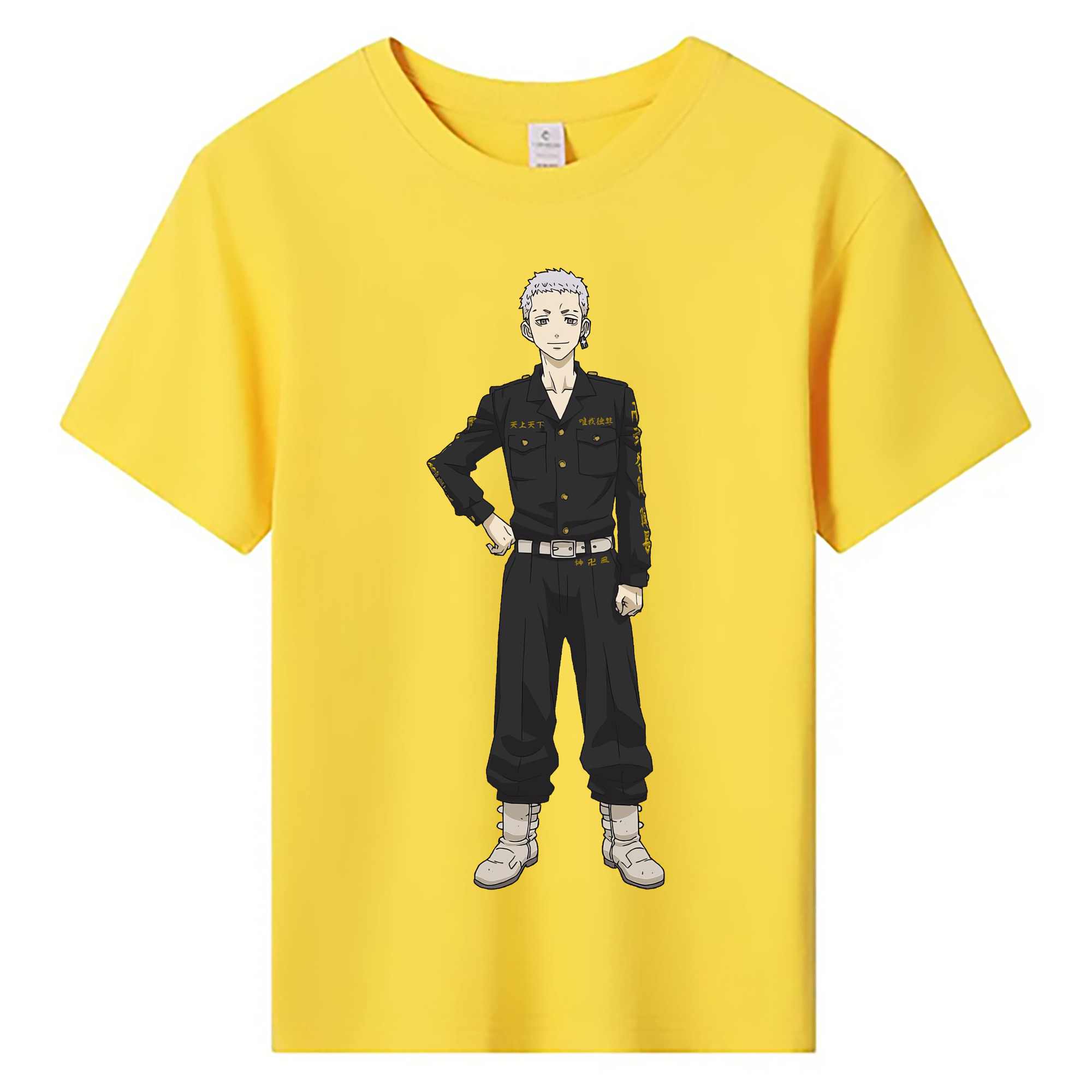 （画像用） 東京リベンジャーズ Tokyo Revengers 綿100％キッズTシャツ（フロントプリント）