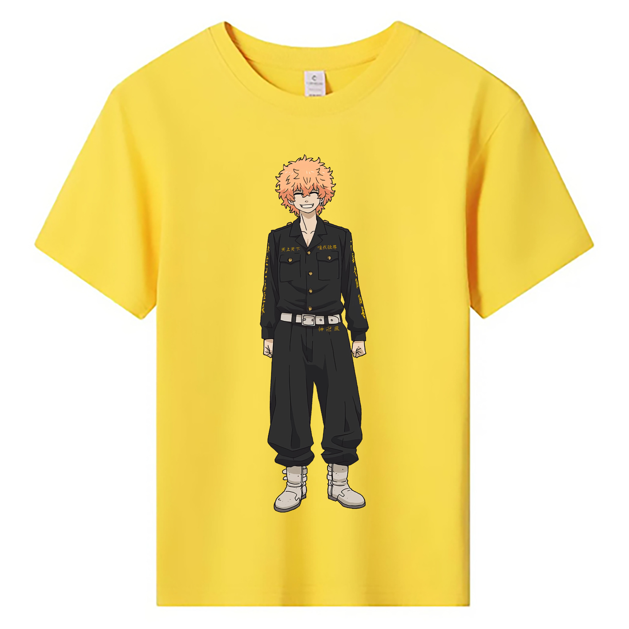 （画像用） 東京リベンジャーズ Tokyo Revengers 綿100％キッズTシャツ（フロントプリント）