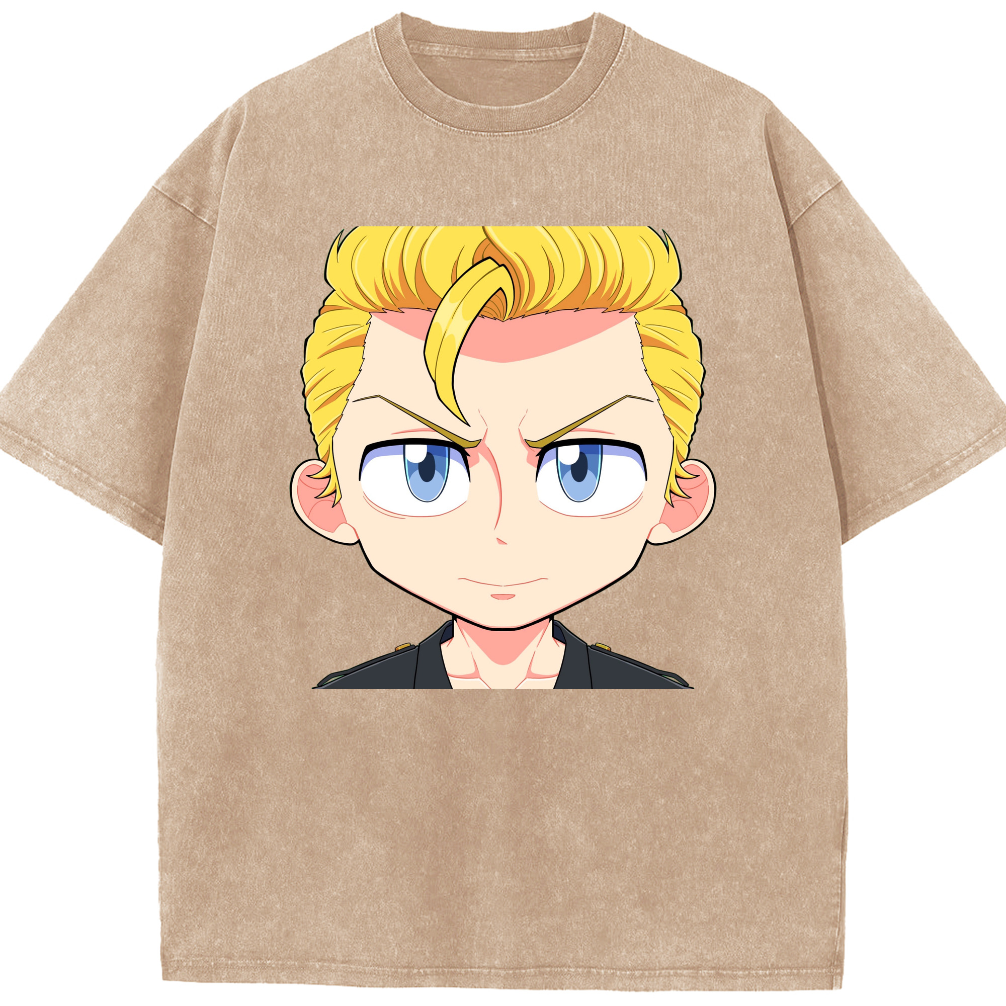 （画像用） 東京リベンジャーズ Tokyo Revengers 綿100% ヴィンテージ風 半袖Tシャツ（フロントプリント）