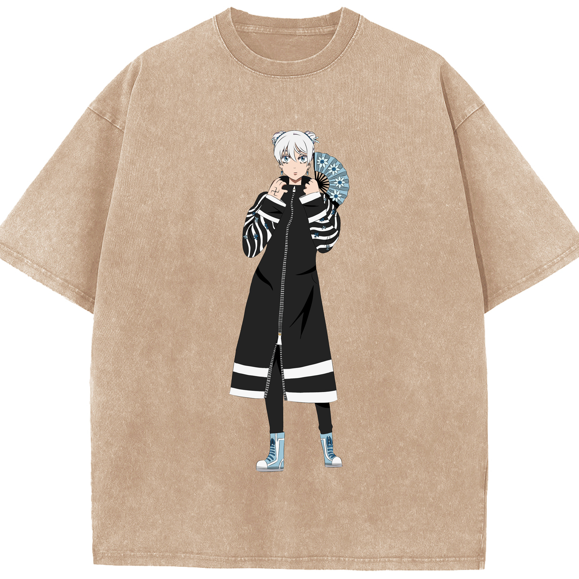 （画像用） 東京リベンジャーズ Tokyo Revengers 綿100% ヴィンテージ風 半袖Tシャツ（フロントプリント）