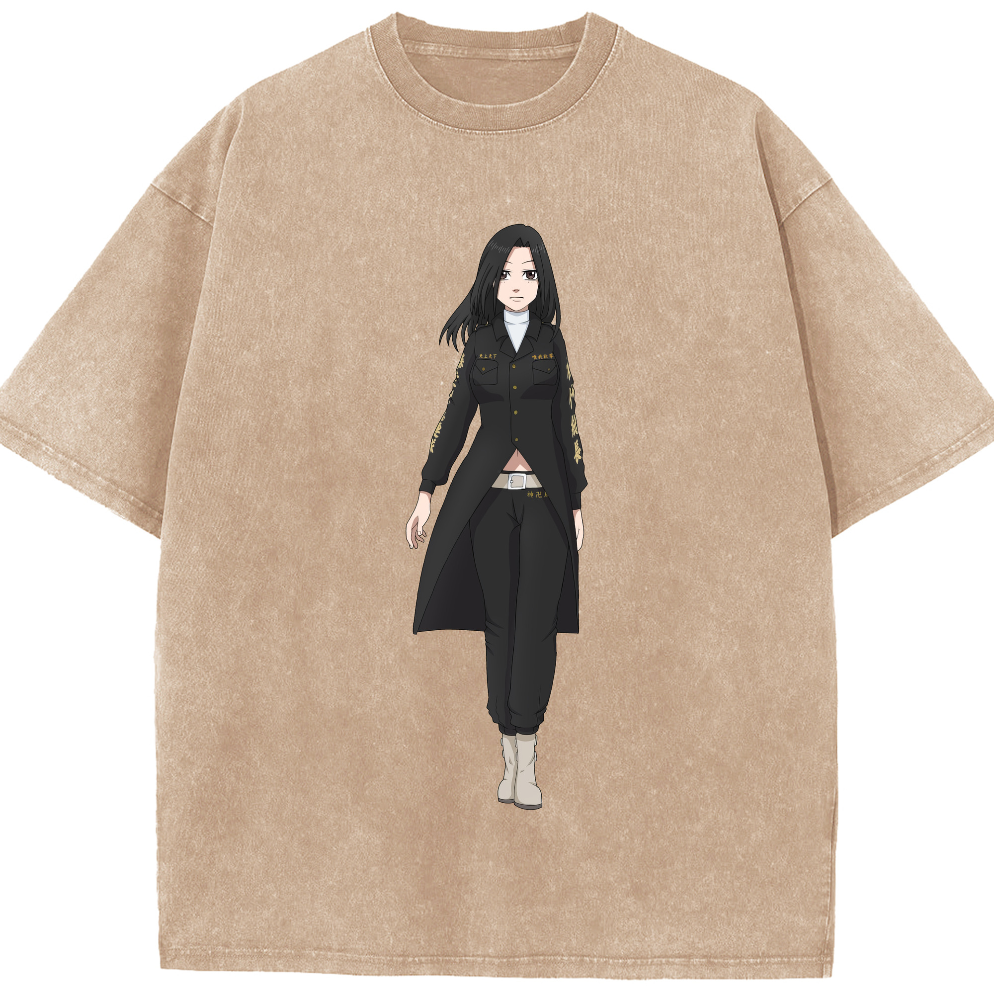 （画像用） 東京リベンジャーズ Tokyo Revengers 綿100% ヴィンテージ風 半袖Tシャツ（フロントプリント）