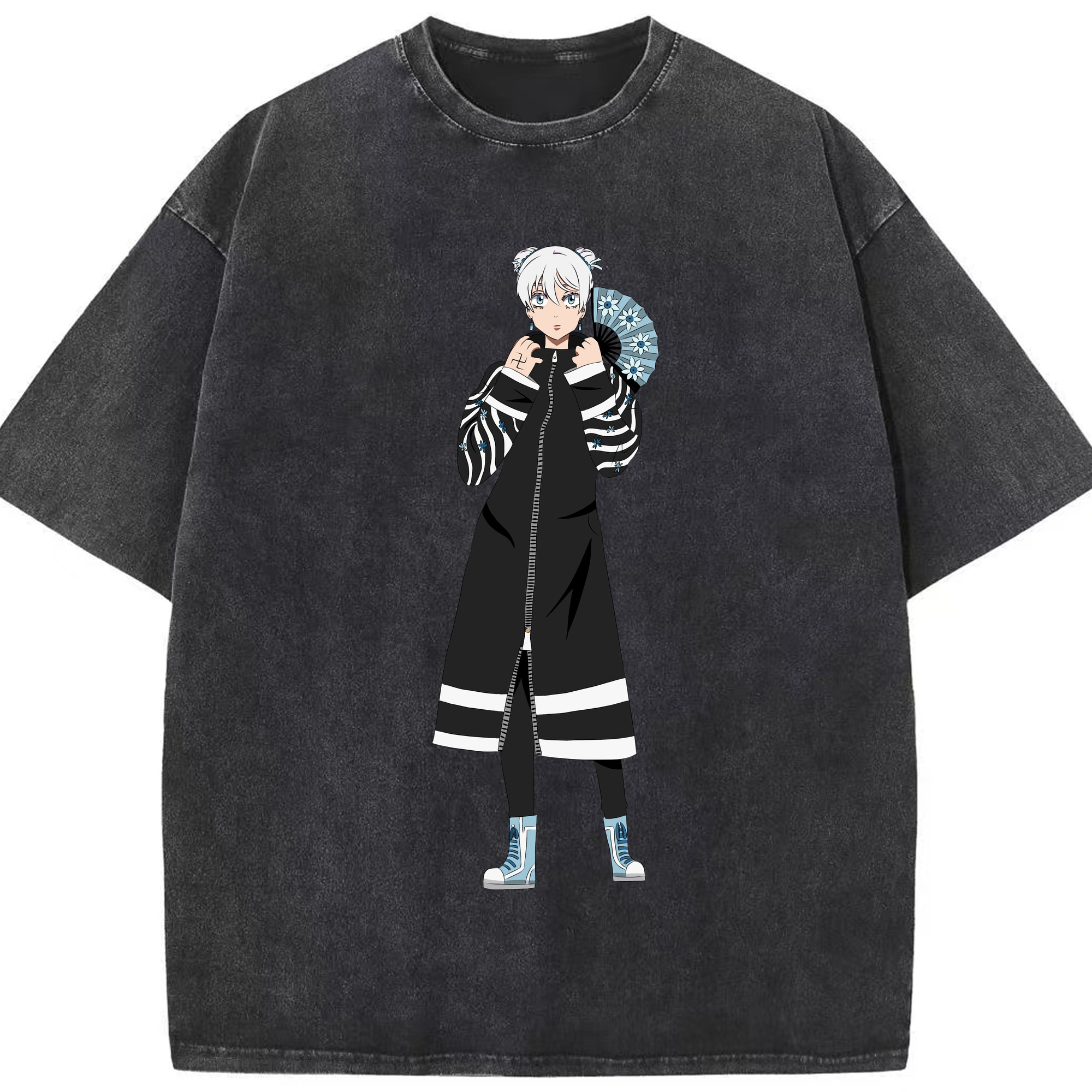 （画像用） 東京リベンジャーズ Tokyo Revengers 綿100% ヴィンテージ風 半袖Tシャツ（フロントプリント）