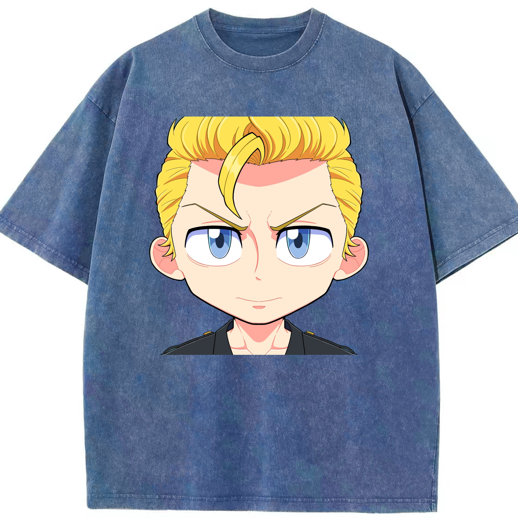 （画像用） 東京リベンジャーズ Tokyo Revengers 綿100% ヴィンテージ風 半袖Tシャツ（フロントプリント）