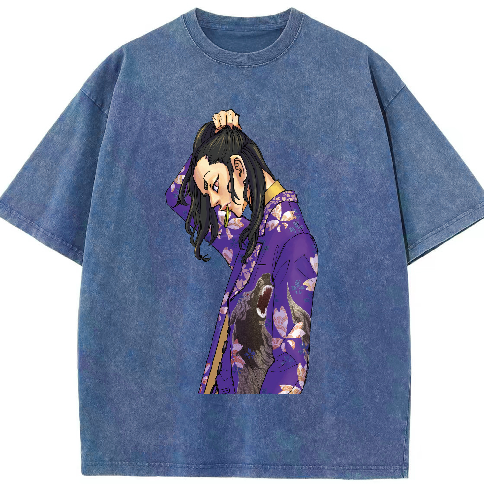 （画像用） 東京リベンジャーズ Tokyo Revengers 綿100% ヴィンテージ風 半袖Tシャツ（フロントプリント）