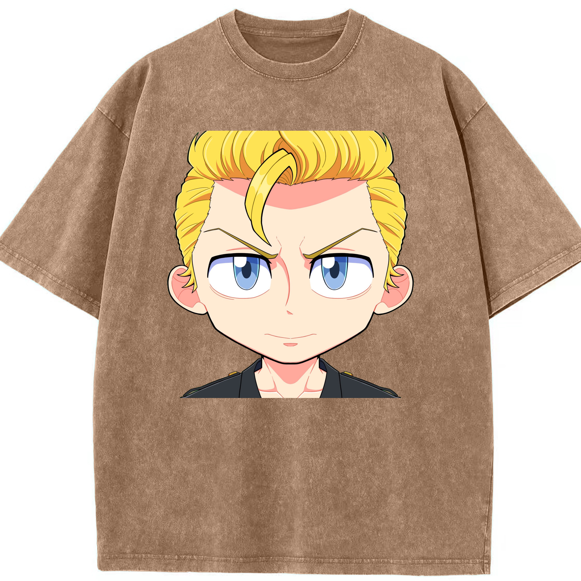 （画像用） 東京リベンジャーズ Tokyo Revengers 綿100% ヴィンテージ風 半袖Tシャツ（フロントプリント）