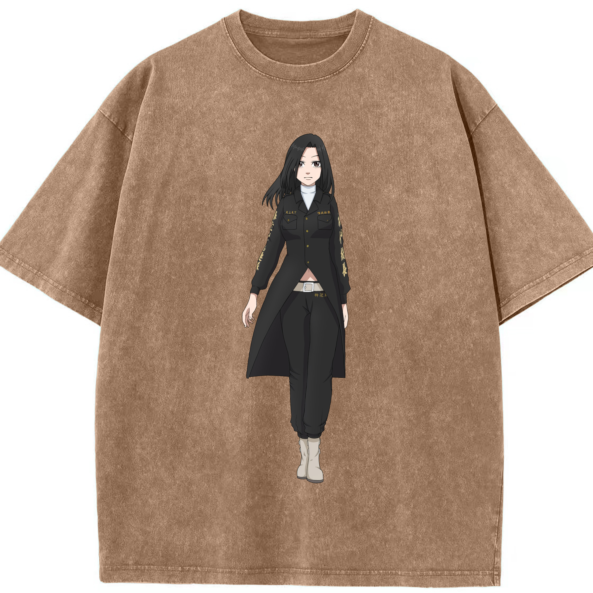 （画像用） 東京リベンジャーズ Tokyo Revengers 綿100% ヴィンテージ風 半袖Tシャツ（フロントプリント）