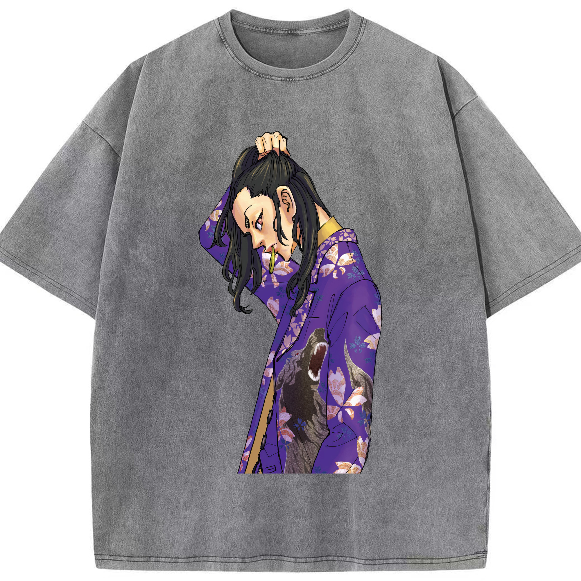 （画像用） 東京リベンジャーズ Tokyo Revengers 綿100% ヴィンテージ風 半袖Tシャツ（フロントプリント）