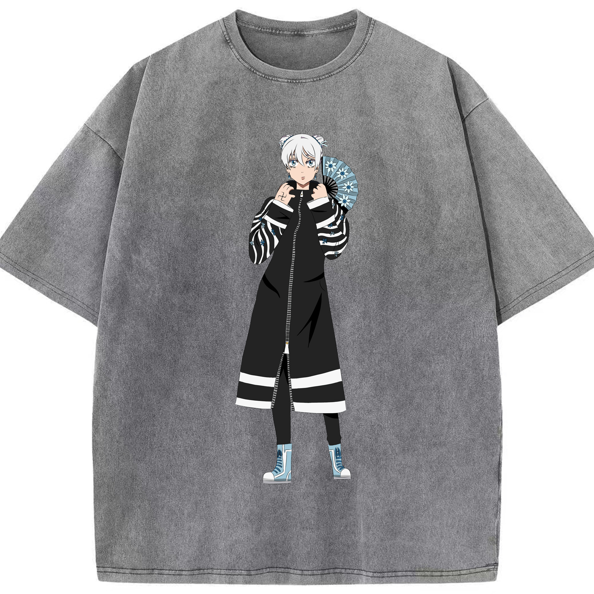 （画像用） 東京リベンジャーズ Tokyo Revengers 綿100% ヴィンテージ風 半袖Tシャツ（フロントプリント）