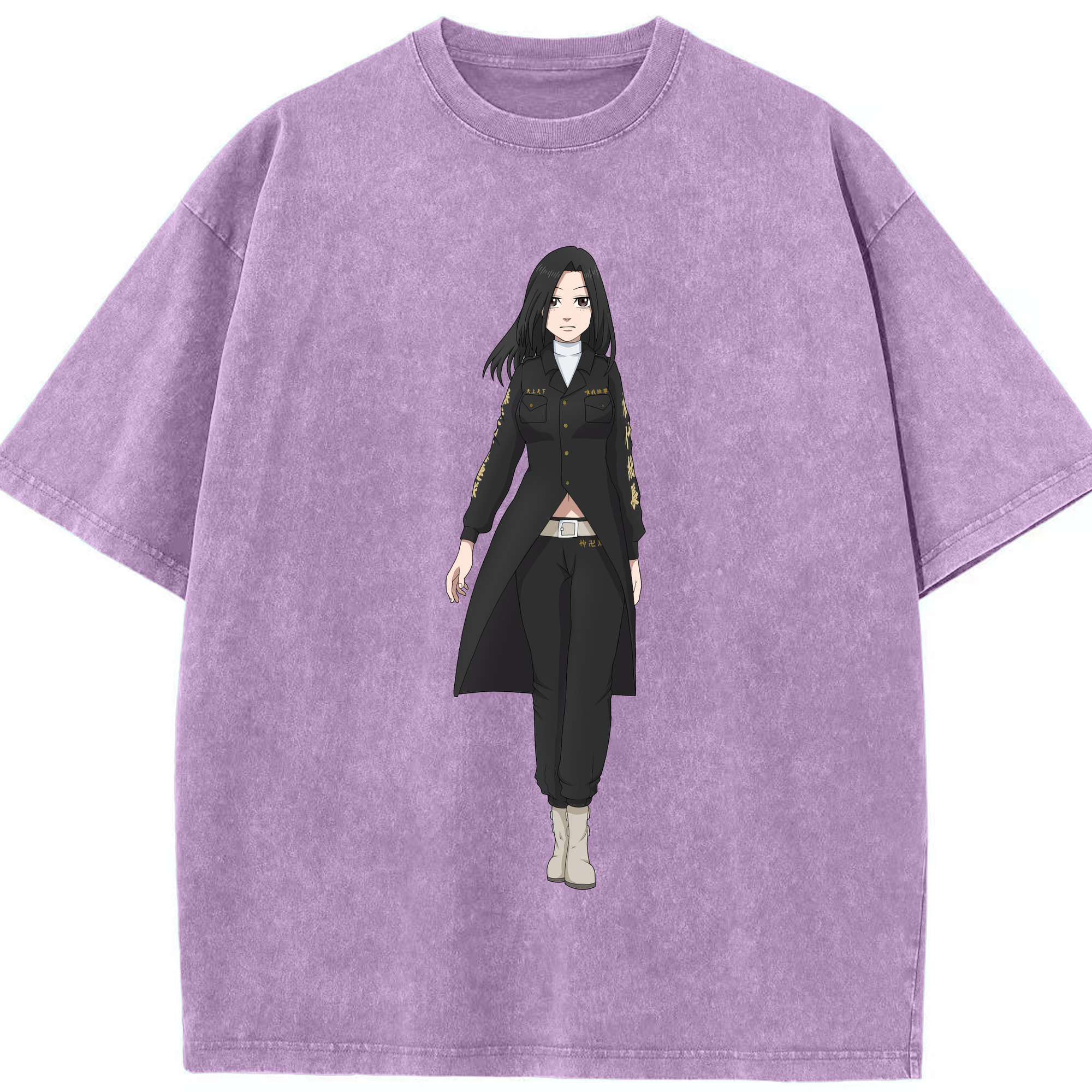 （画像用） 東京リベンジャーズ Tokyo Revengers 綿100% ヴィンテージ風 半袖Tシャツ（フロントプリント）