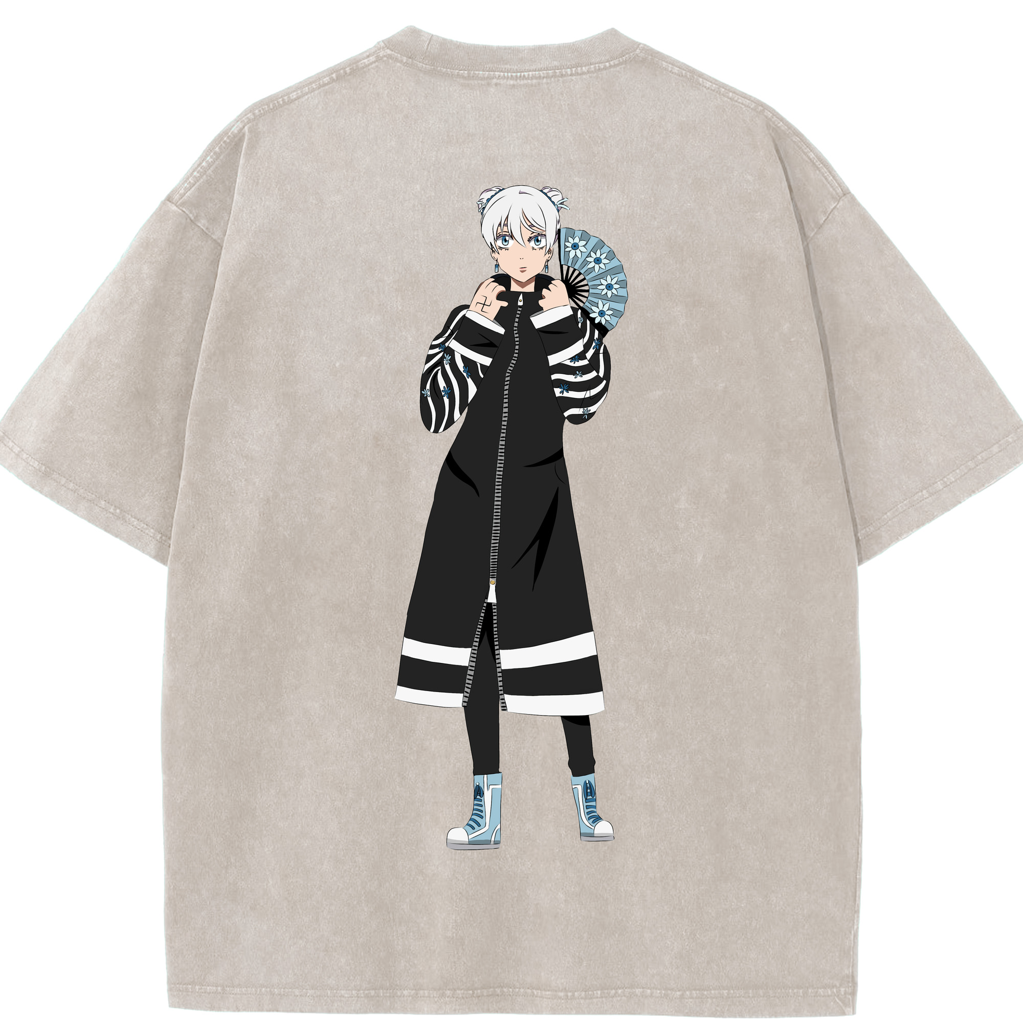 （画像用） 東京リベンジャーズ Tokyo Revengers 綿100% ヴィンテージ風 半袖Tシャツ（背面プリント）