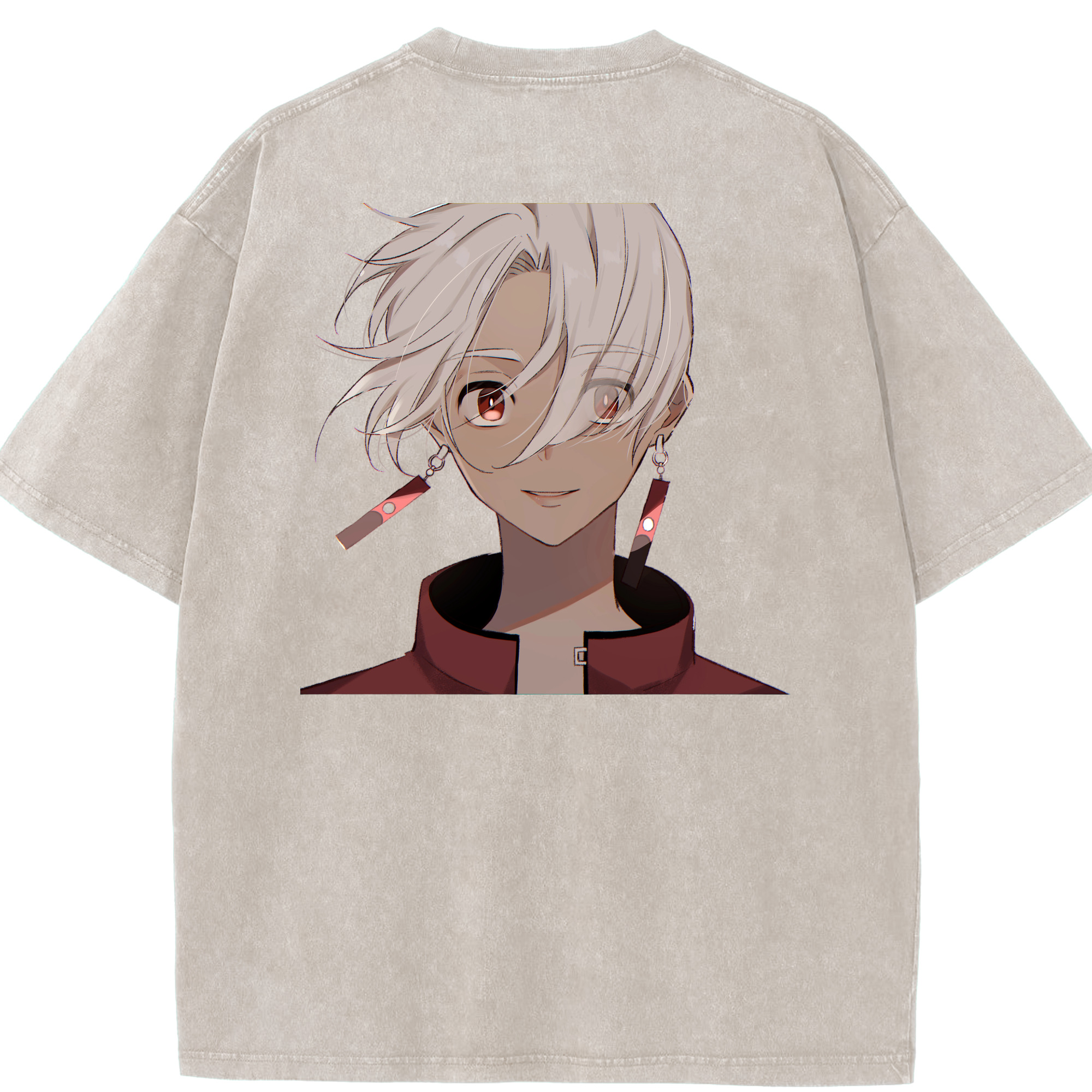 （画像用） 東京リベンジャーズ Tokyo Revengers 綿100% ヴィンテージ風 半袖Tシャツ（背面プリント）
