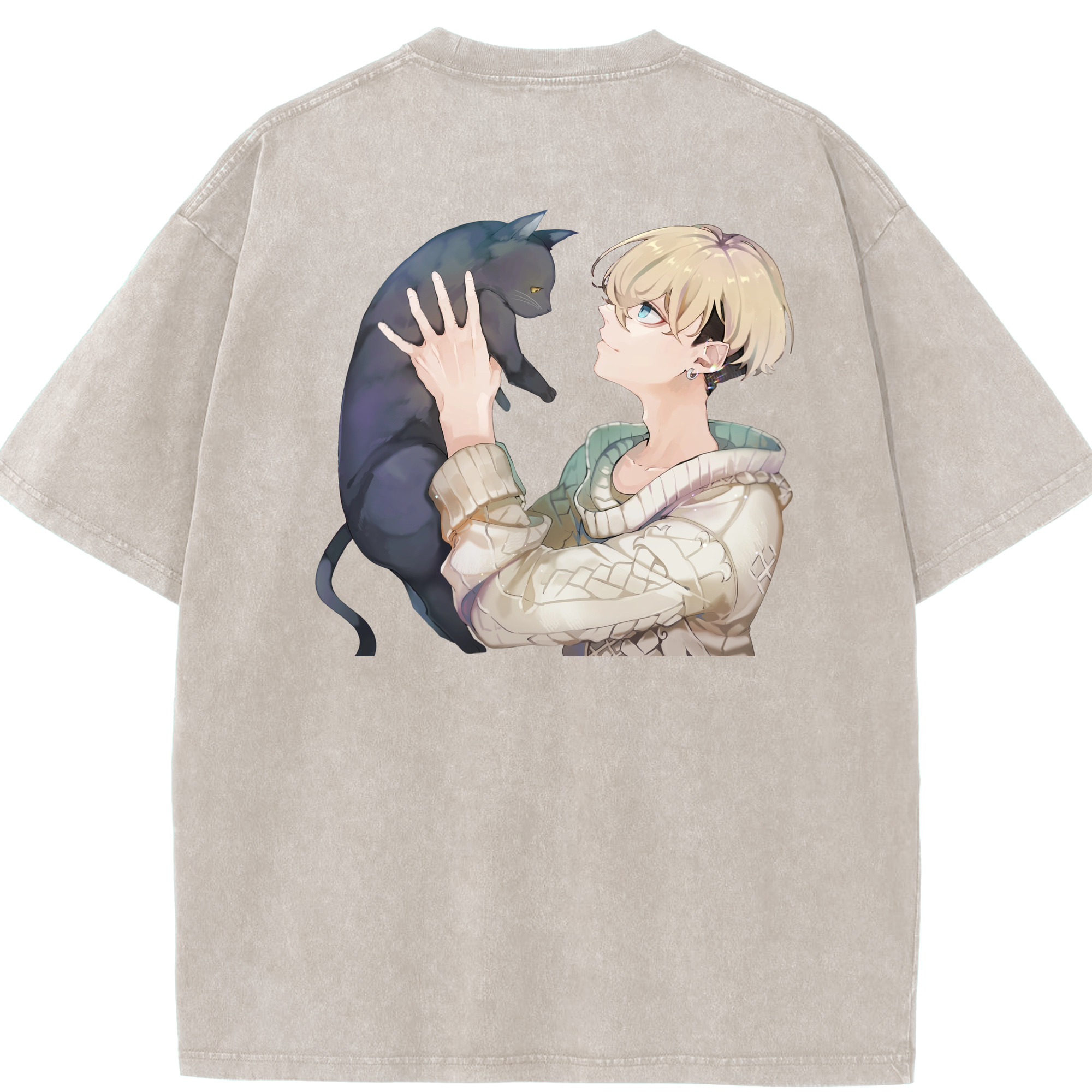 （画像用） 東京リベンジャーズ Tokyo Revengers 綿100% ヴィンテージ風 半袖Tシャツ（背面プリント）