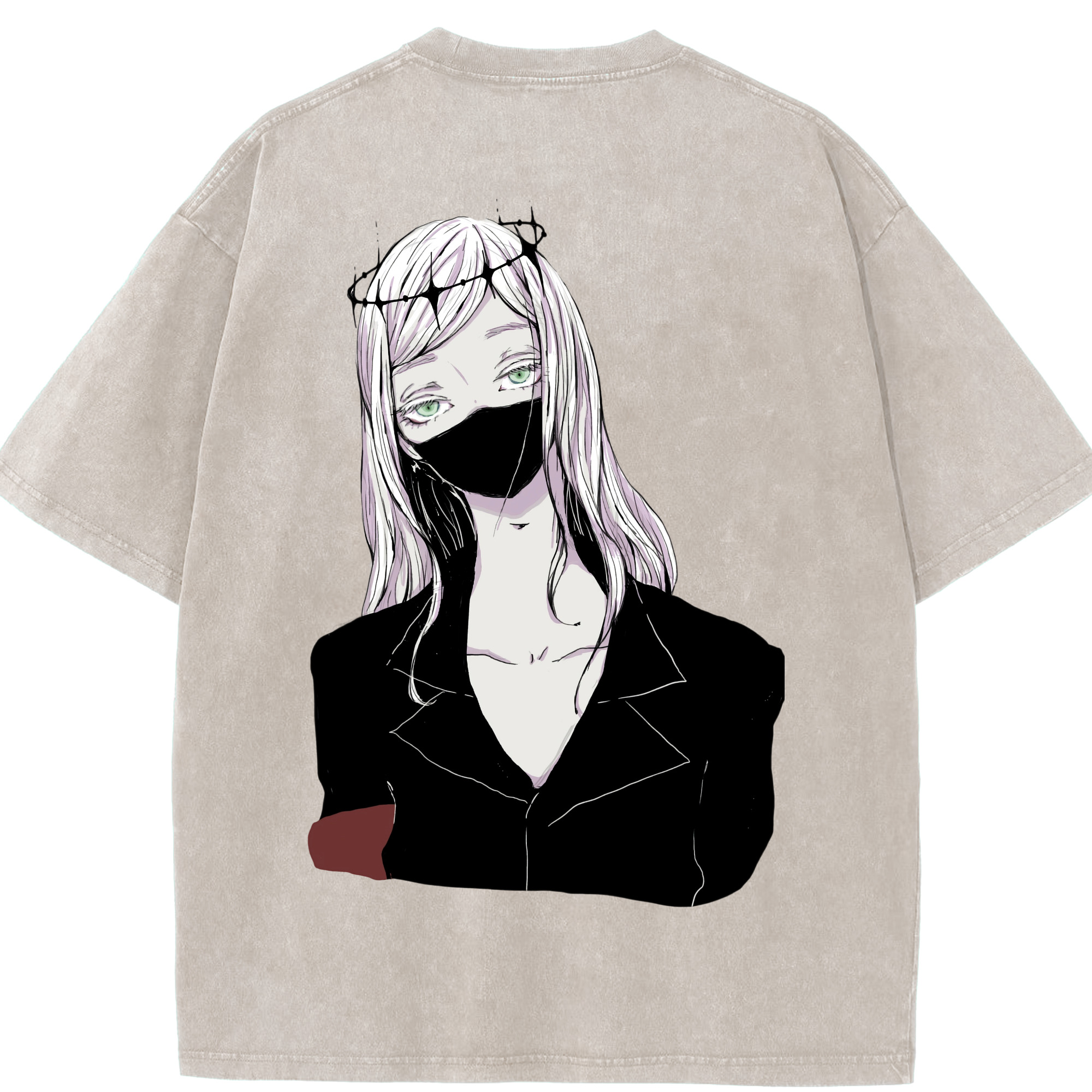 （画像用） 東京リベンジャーズ Tokyo Revengers 綿100% ヴィンテージ風 半袖Tシャツ（背面プリント）