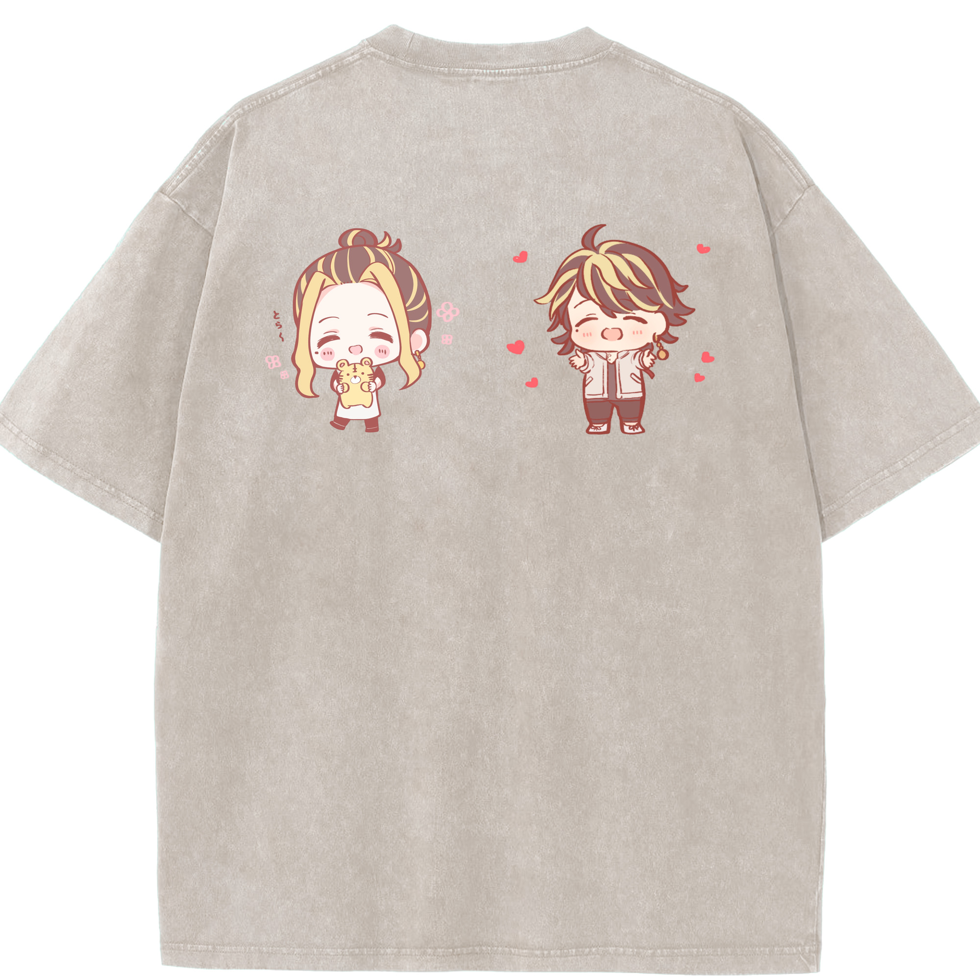 （画像用） 東京リベンジャーズ Tokyo Revengers 綿100% ヴィンテージ風 半袖Tシャツ（背面プリント）