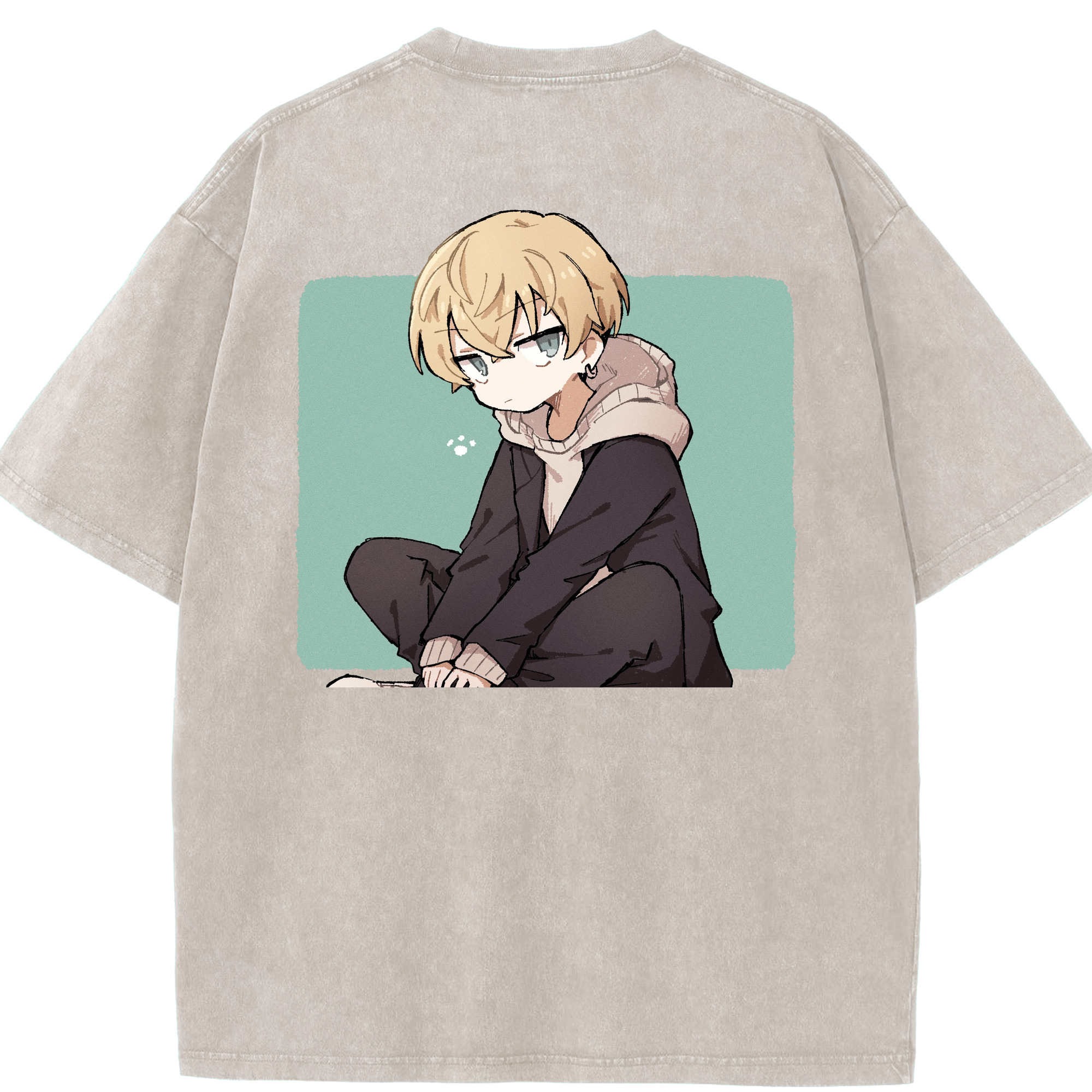 （画像用） 東京リベンジャーズ Tokyo Revengers 綿100% ヴィンテージ風 半袖Tシャツ（背面プリント）