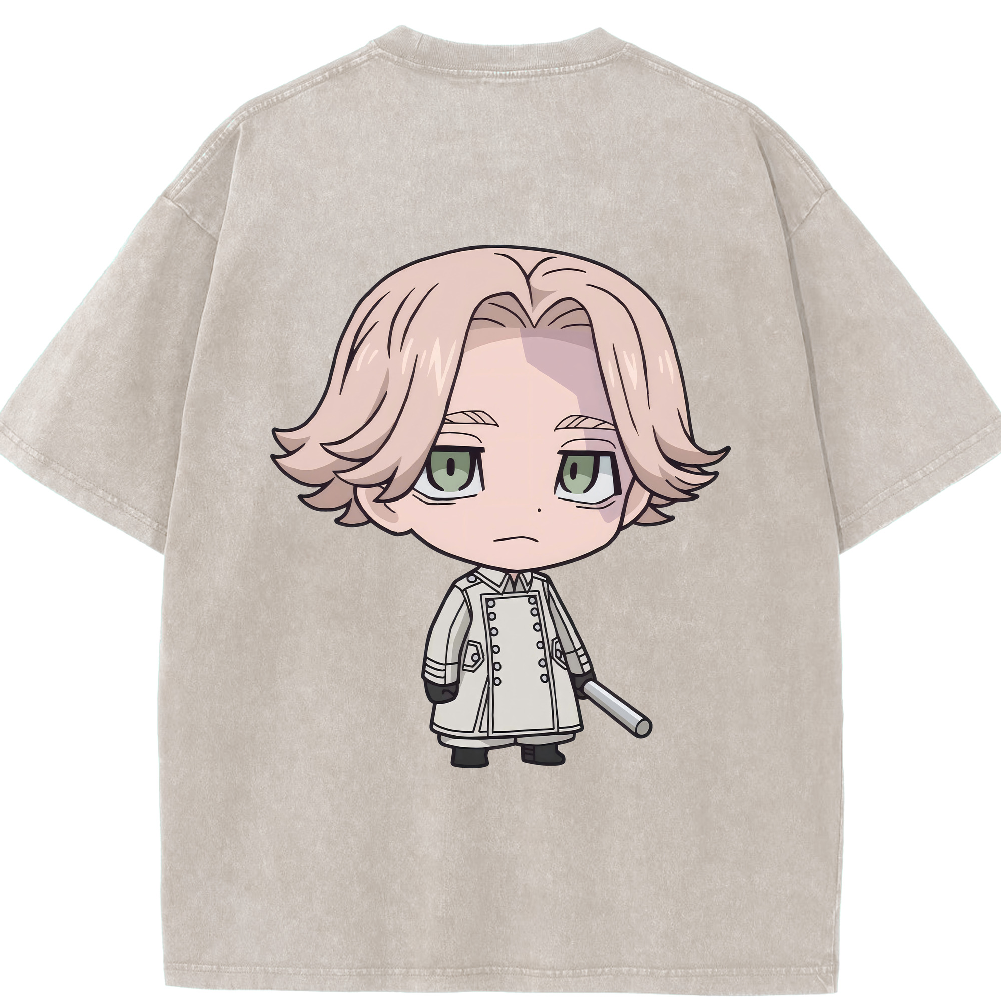 （画像用） 東京リベンジャーズ Tokyo Revengers 綿100% ヴィンテージ風 半袖Tシャツ（背面プリント）