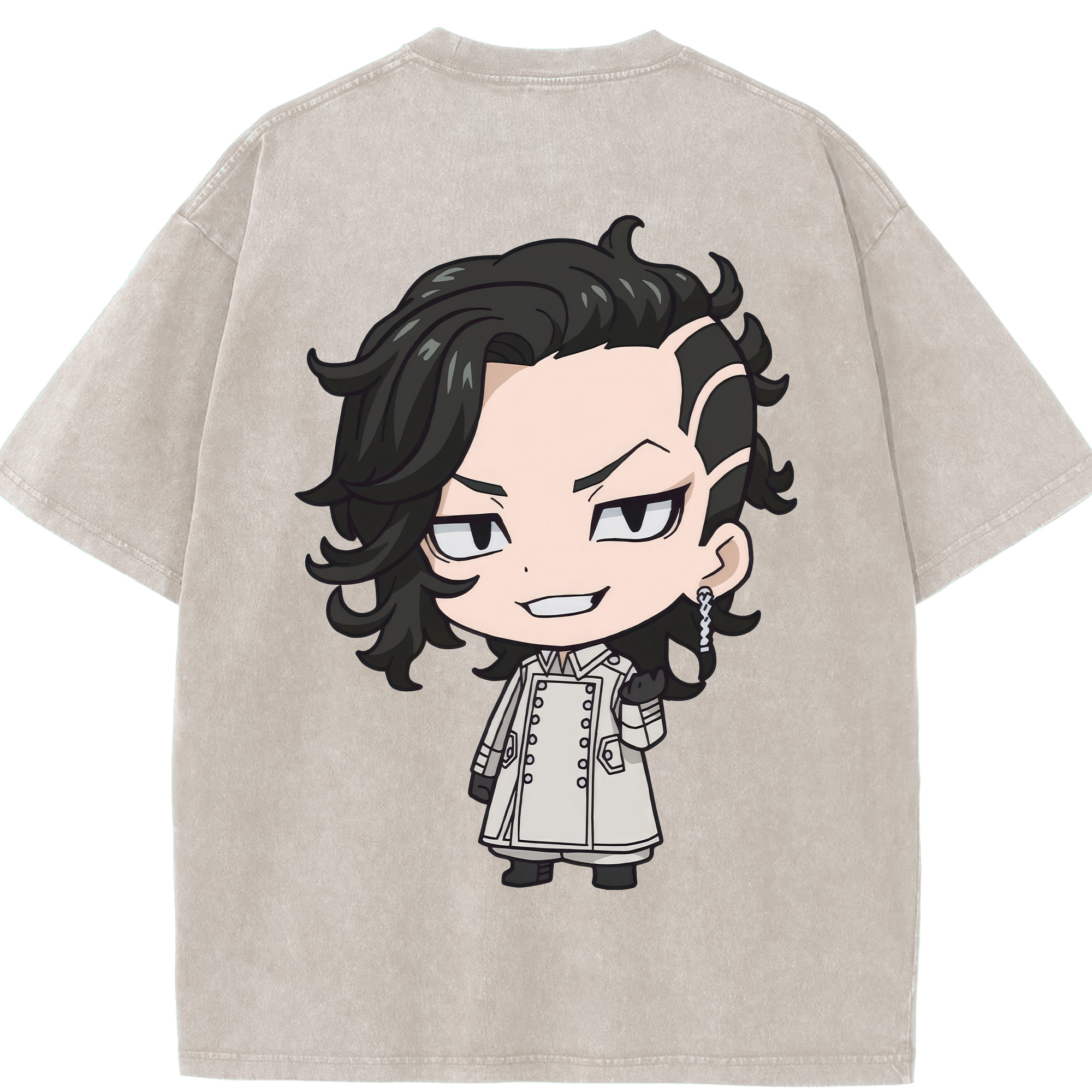 （画像用） 東京リベンジャーズ Tokyo Revengers 綿100% ヴィンテージ風 半袖Tシャツ（背面プリント）