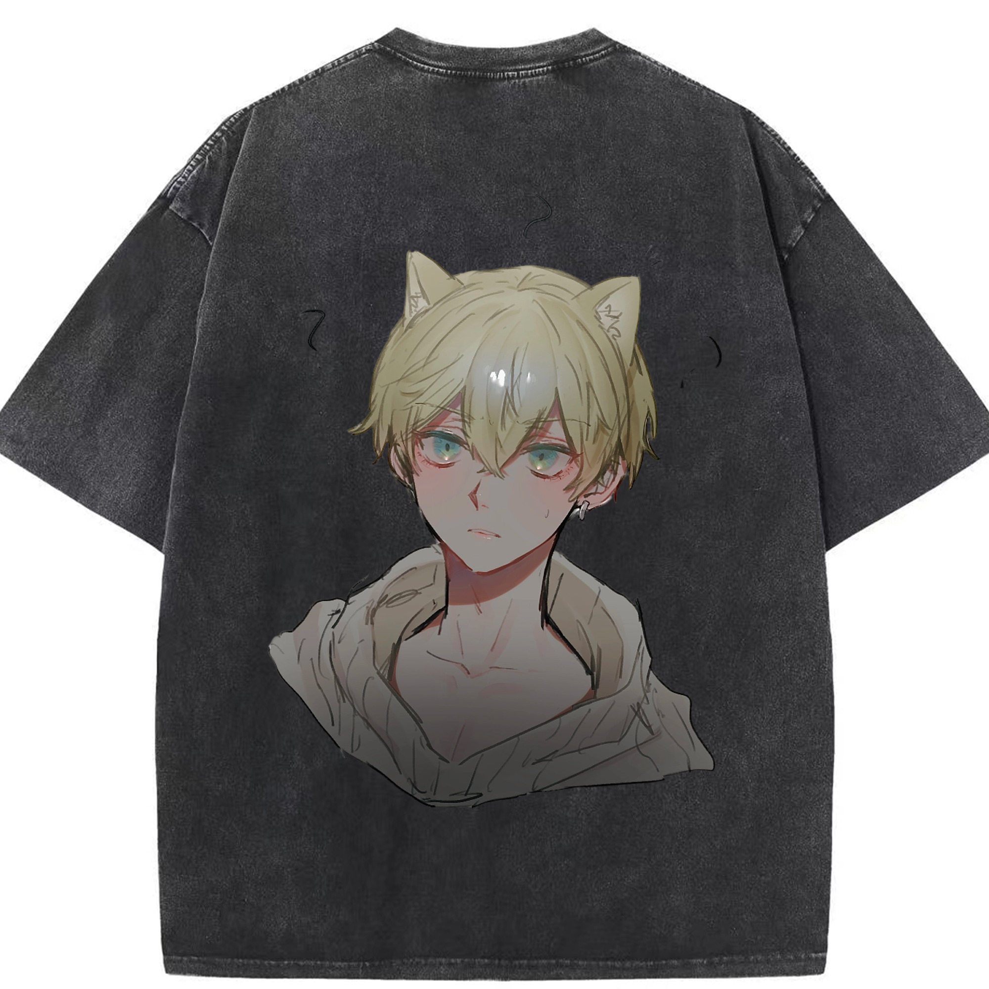 （画像用） 東京リベンジャーズ Tokyo Revengers 綿100% ヴィンテージ風 半袖Tシャツ（背面プリント）