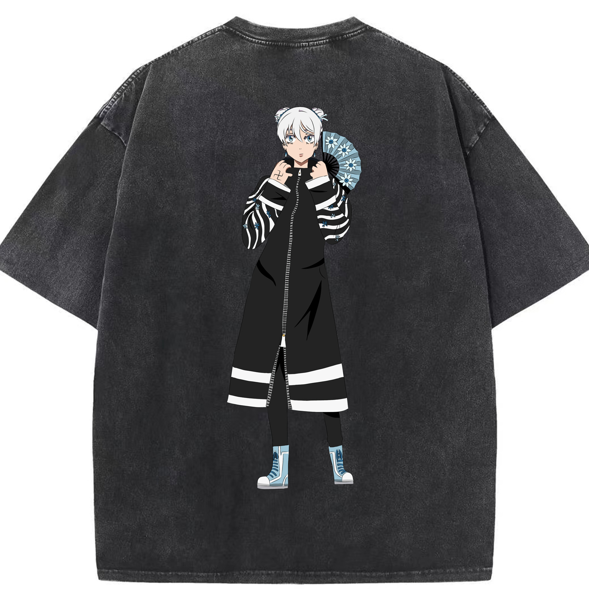 （画像用） 東京リベンジャーズ Tokyo Revengers 綿100% ヴィンテージ風 半袖Tシャツ（背面プリント）