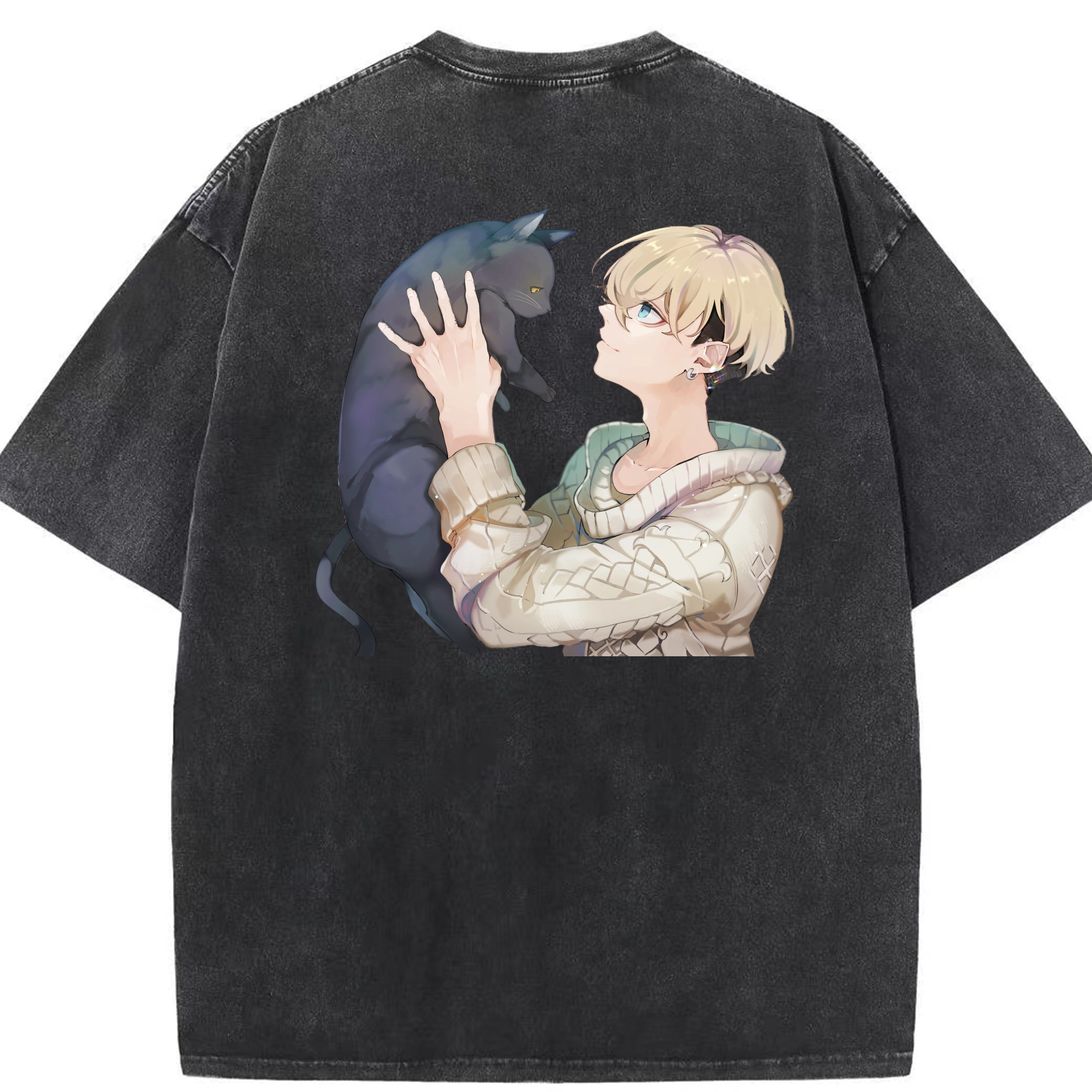（画像用） 東京リベンジャーズ Tokyo Revengers 綿100% ヴィンテージ風 半袖Tシャツ（背面プリント）