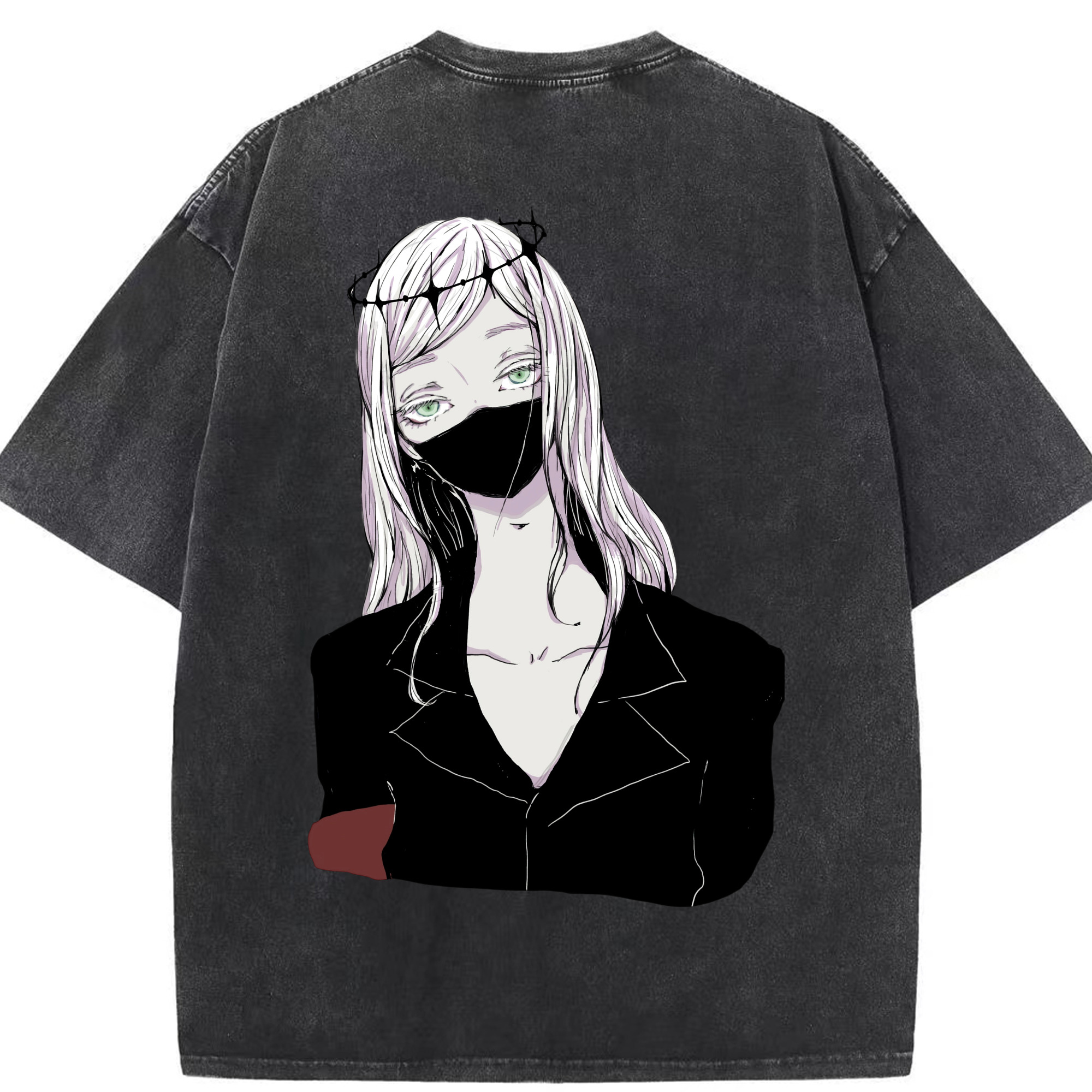 （画像用） 東京リベンジャーズ Tokyo Revengers 綿100% ヴィンテージ風 半袖Tシャツ（背面プリント）