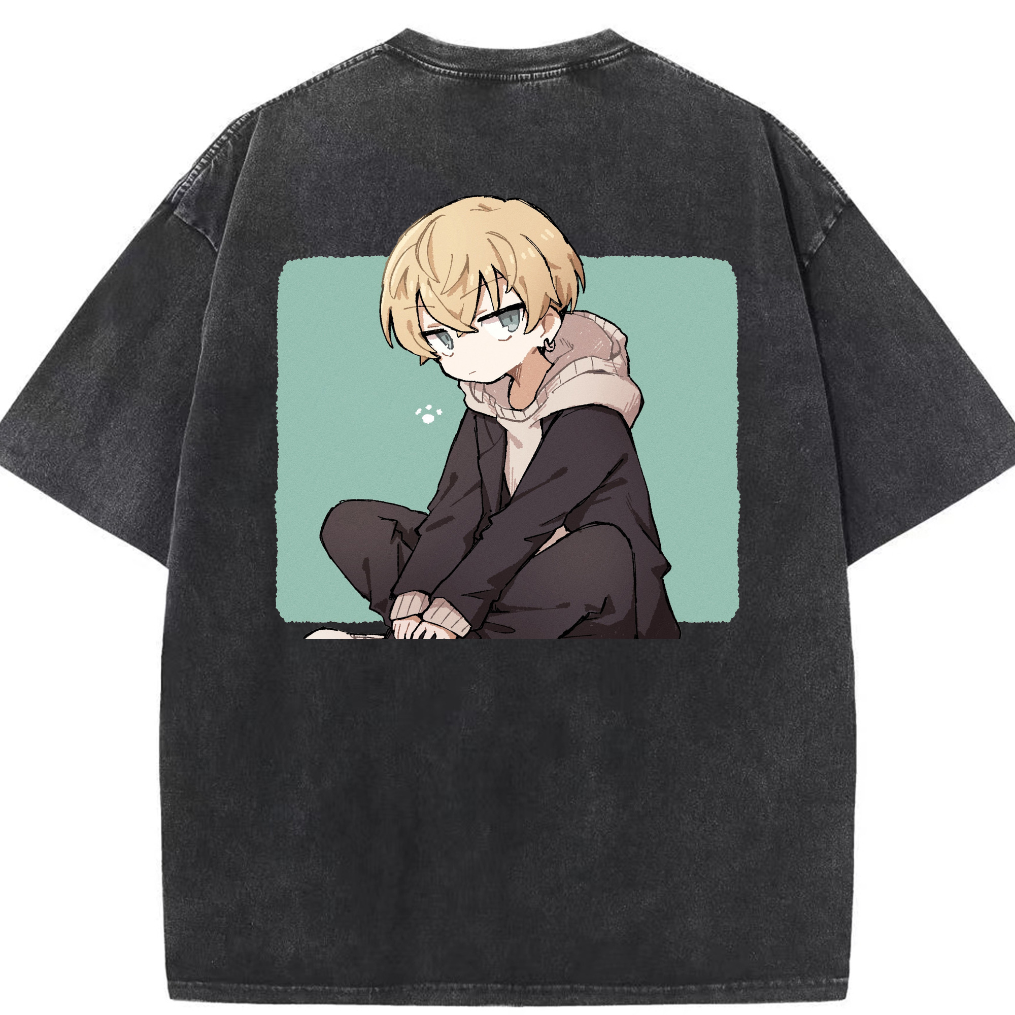 （画像用） 東京リベンジャーズ Tokyo Revengers 綿100% ヴィンテージ風 半袖Tシャツ（背面プリント）